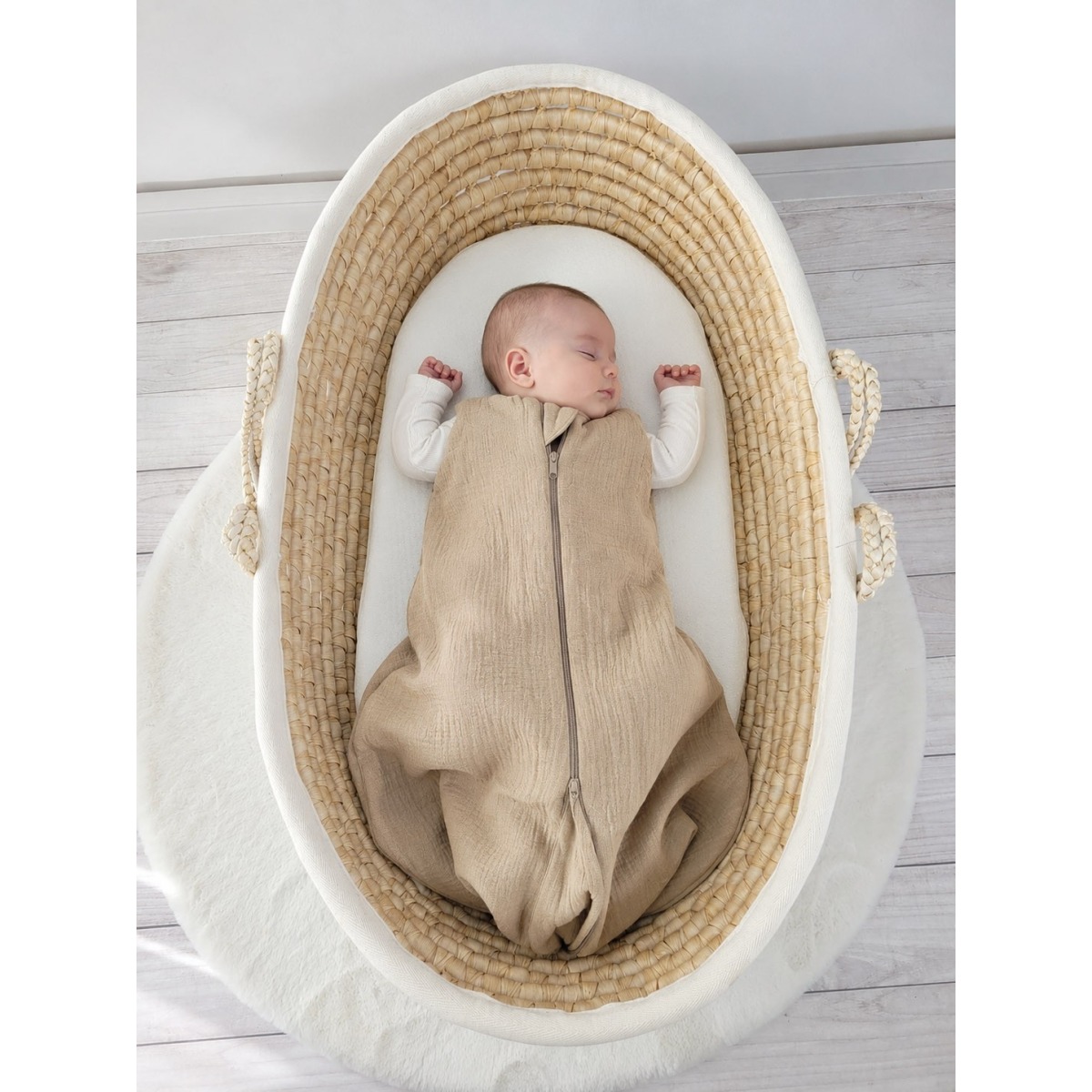 Muslin mazuļa magamiskott 6-12 mēneši M suveks TOG 1.0 - kaa