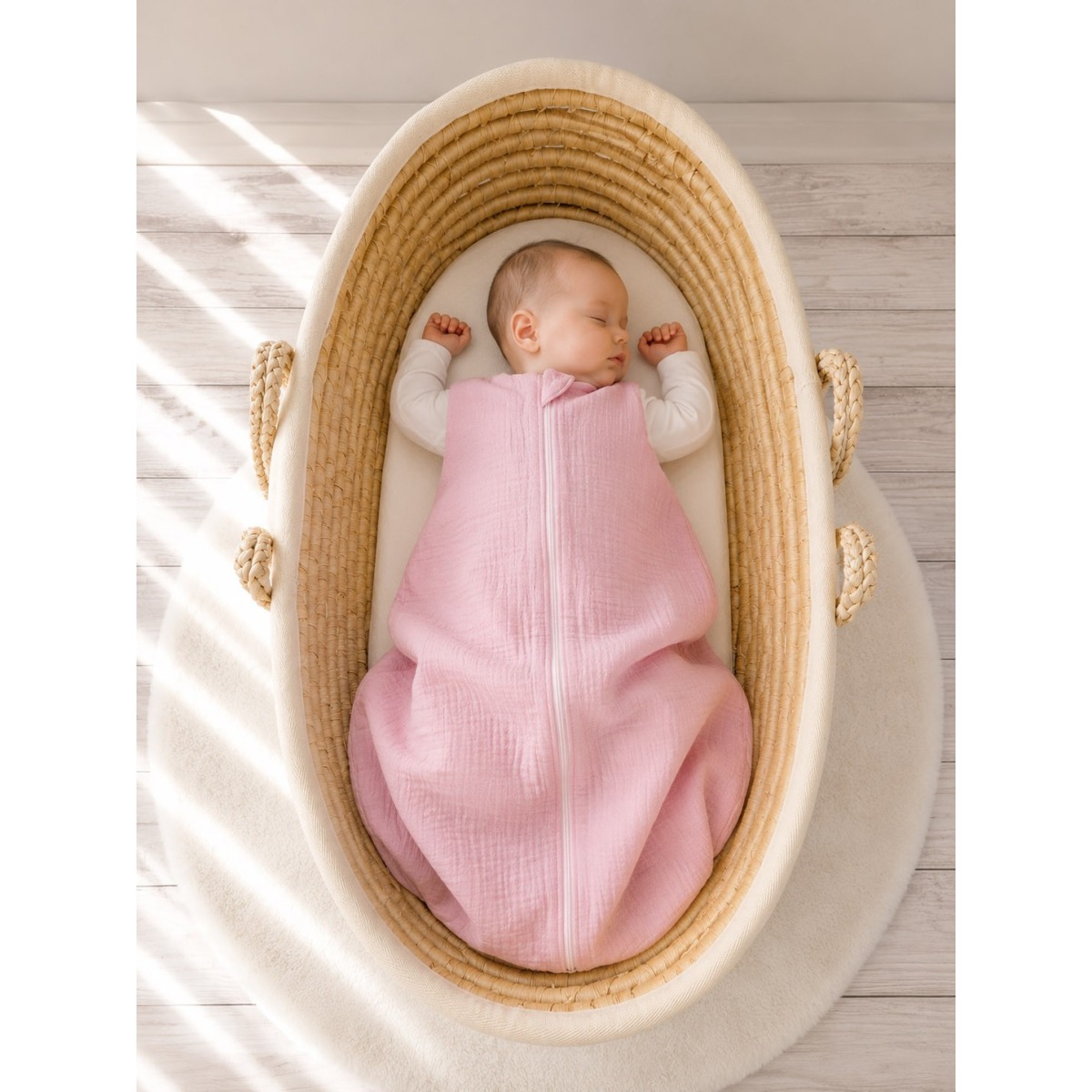 Muslin mazuļa magamiskott 6-12 mēneši M suveks TOG 1.0 - pas