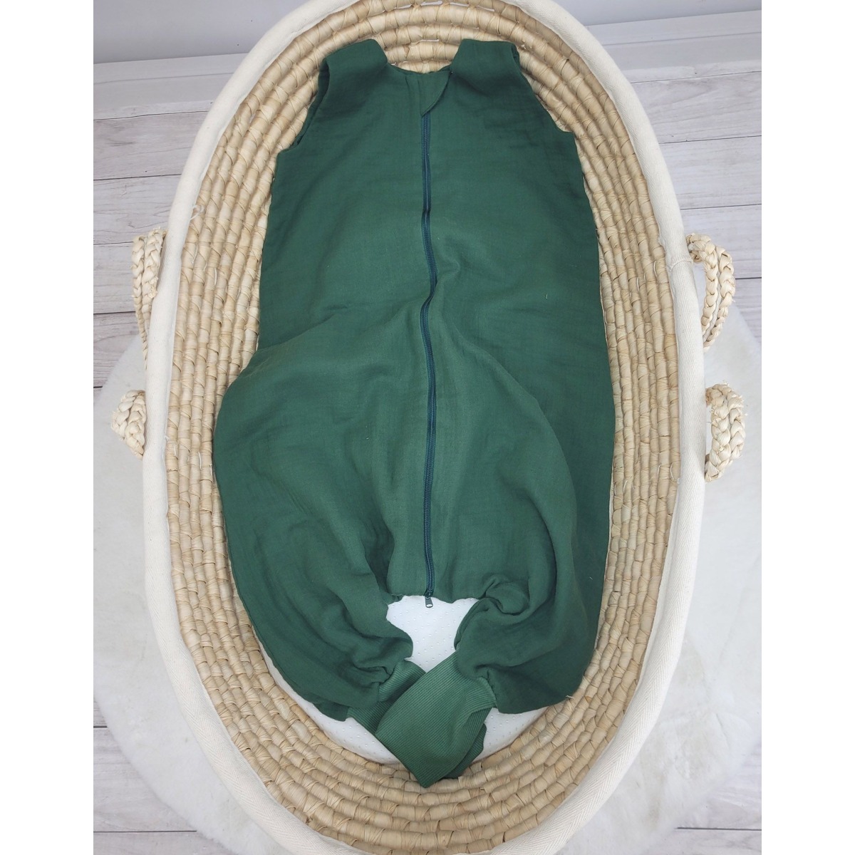 Muslin mazuļa magamiskott jalgadega L 9-24 mēneši suveks TOG
