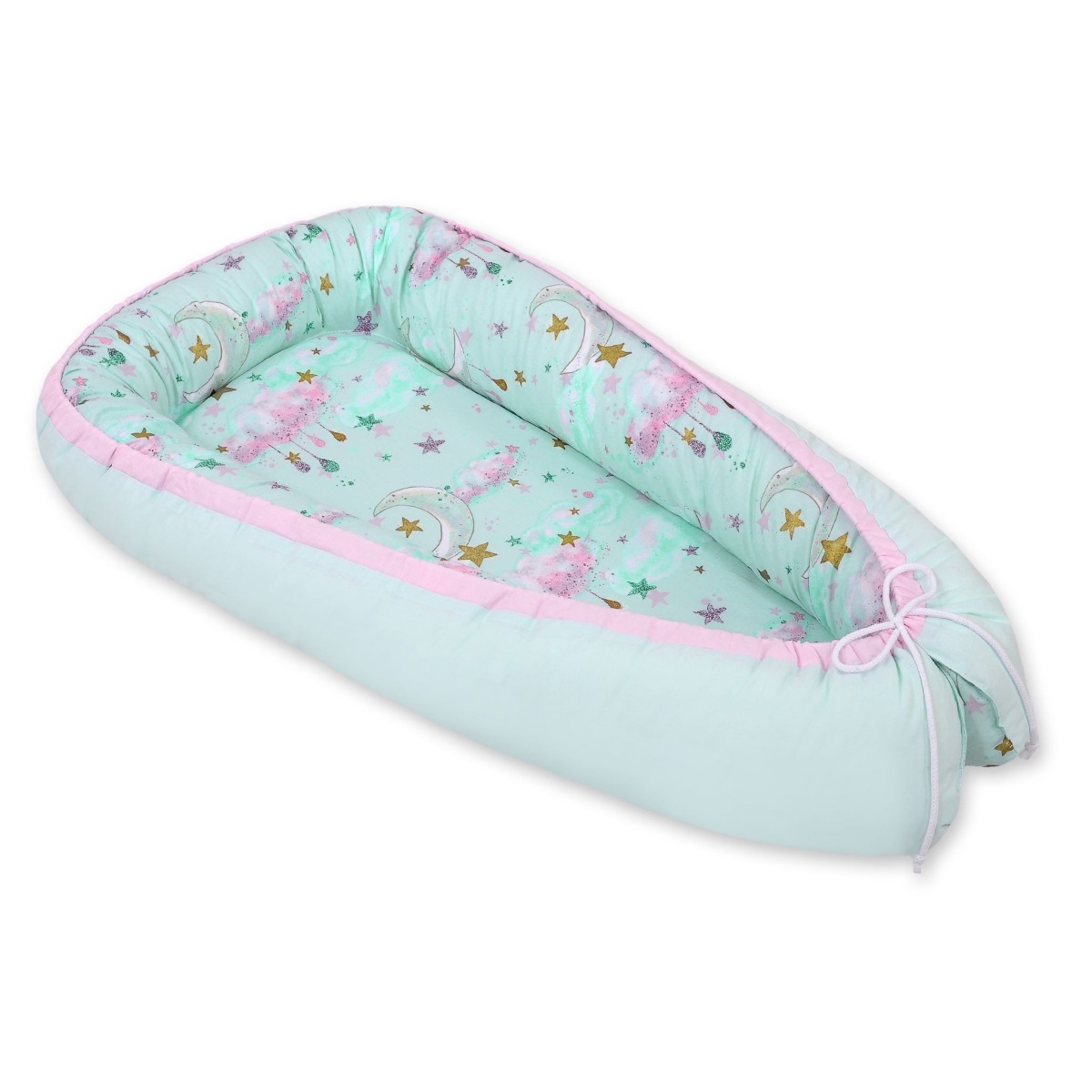 Mazulispesa kahepoolne Premium Cocoon väikebērniem - moons m