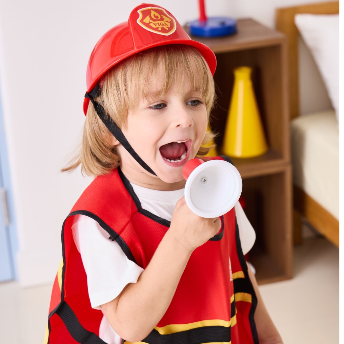 Little Firefighter Set Vest + Koka tarvikud 8 tk.