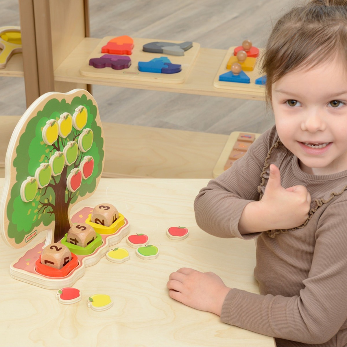 MASTERKIDZ koka ābele skaitīšanas apguvei