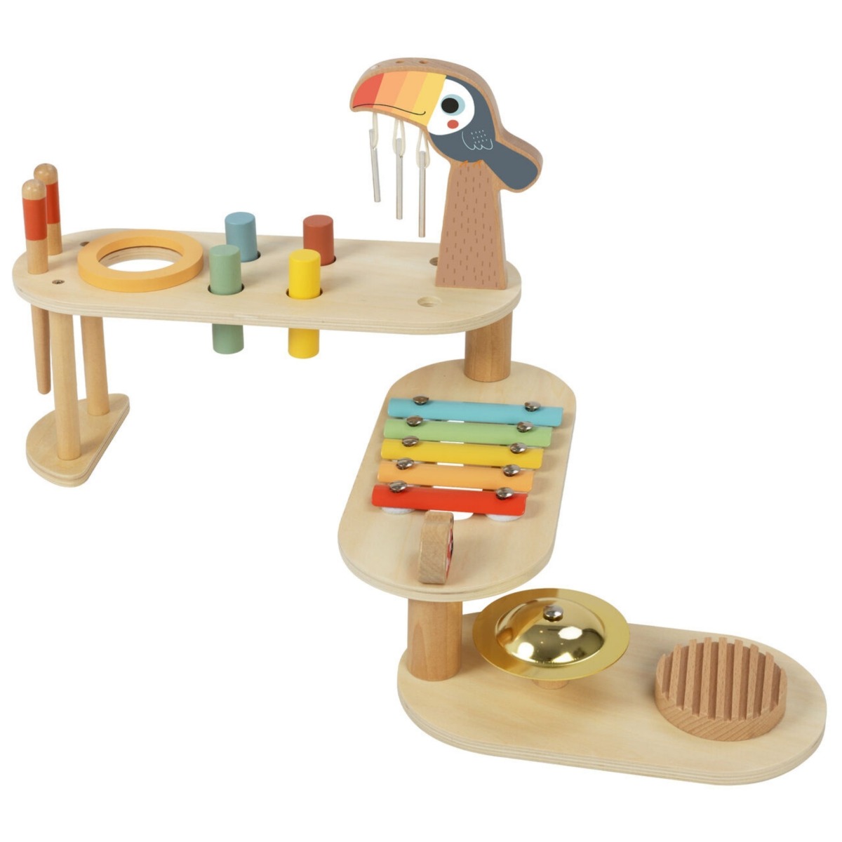 TOOKY TOY Õppemuusika laud – Tuukan
