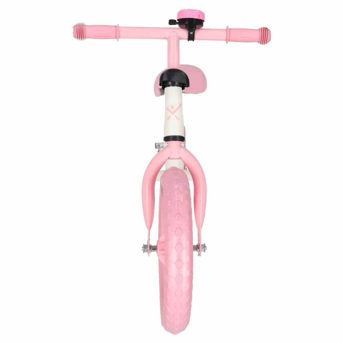 Roosa kellukesega tasakaaluratas Trike Fix Balance