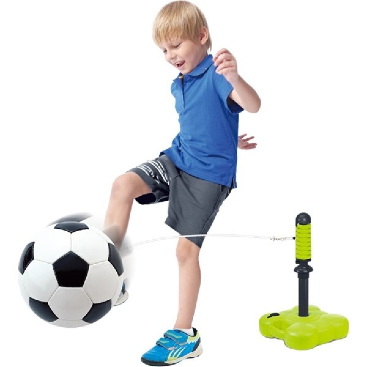 Bērnu 2-in-1 rakešu un bumbiņas komplekts inSPORTline