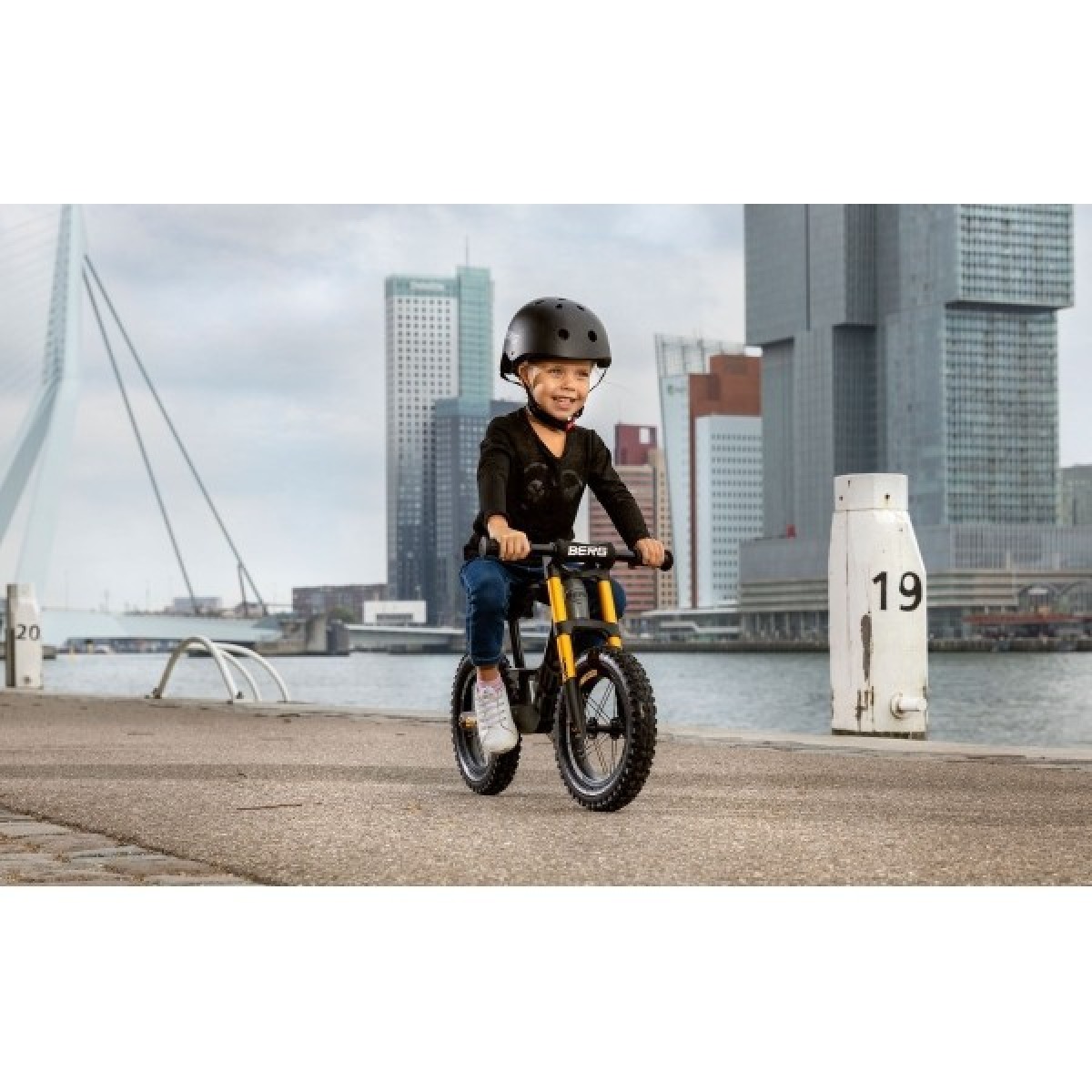 BERG Biky Cross White līdzsvara velosipēds bērniem