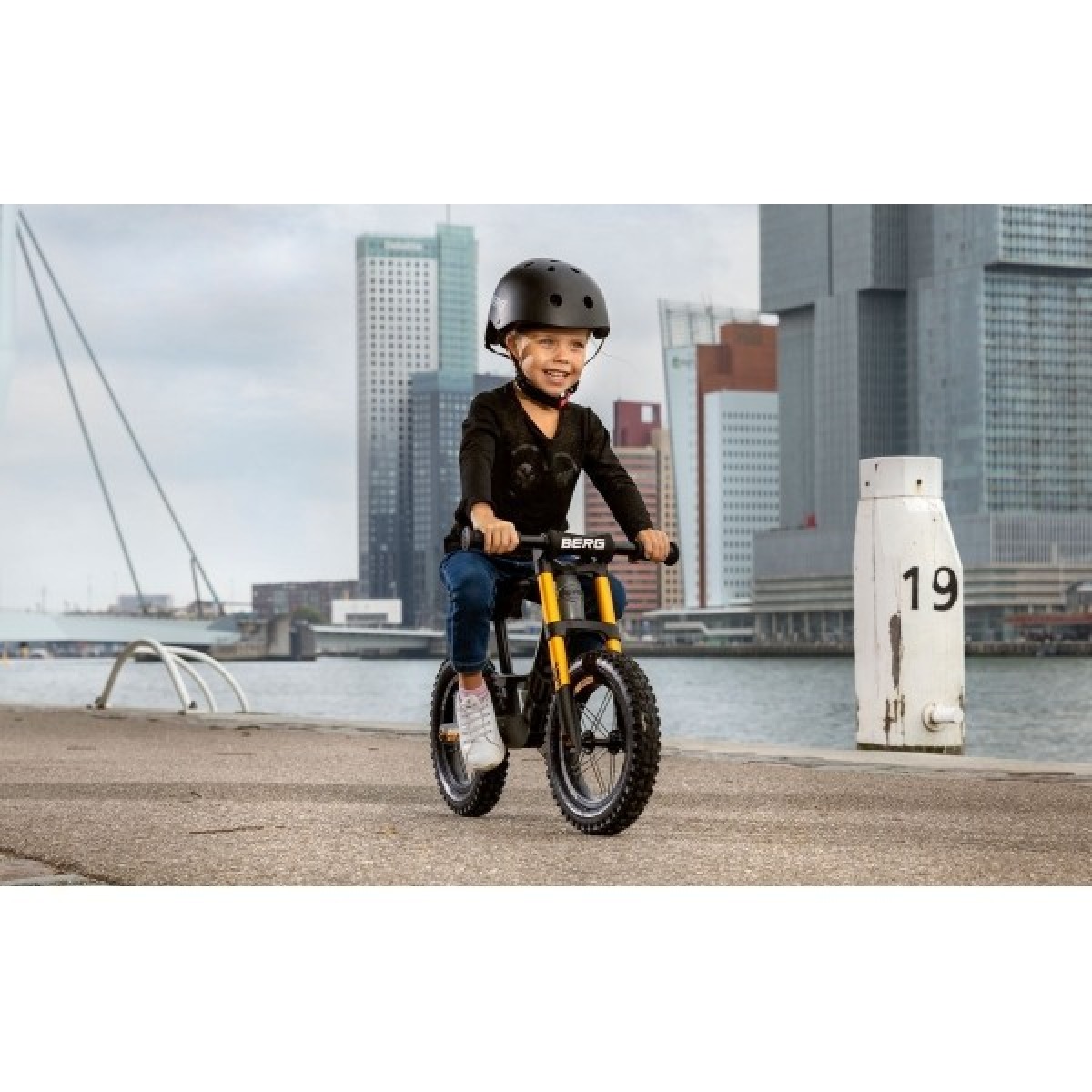 BERG Biky Cross Blue līdzsvara velosipēds bērniem