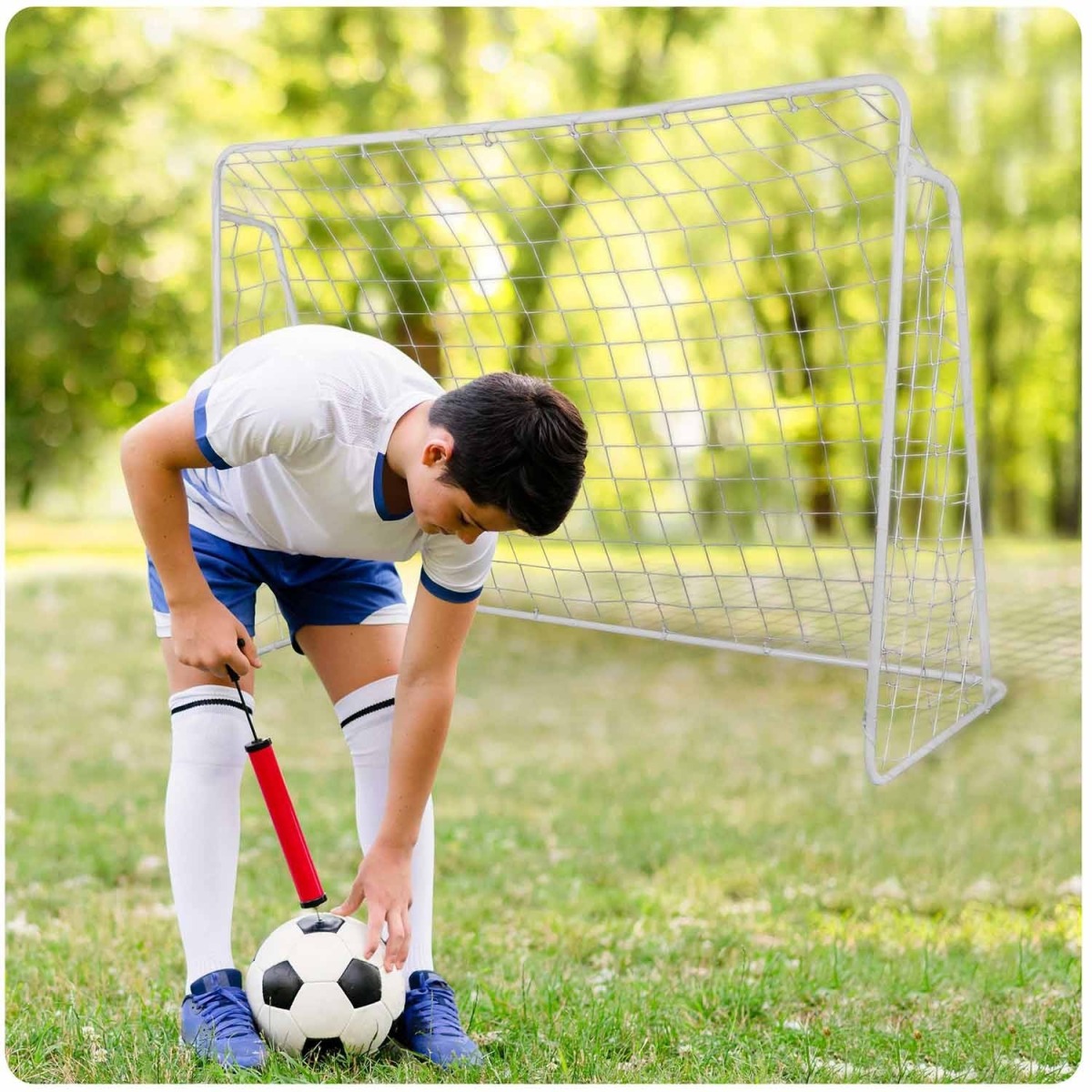 Futbola vārti 300 x 200 x 90 cm NS-496