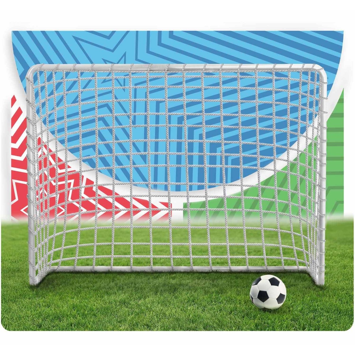 Pārnēsājami treniņu futbola vārti, 2 gab., 183 x 122 x 61 cm, N