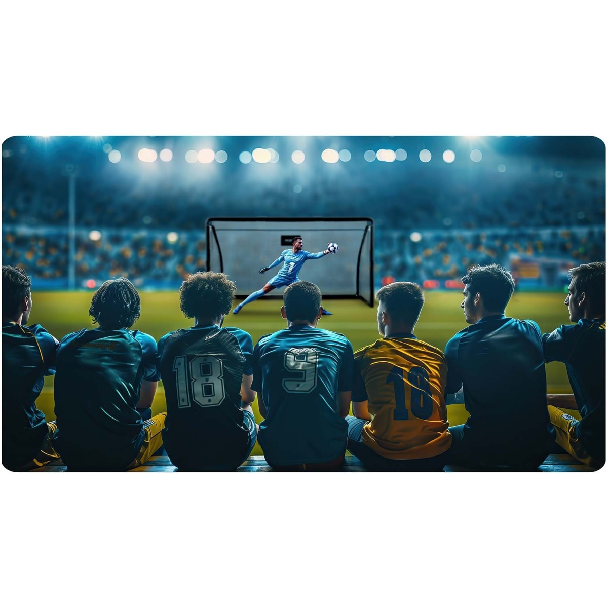 Lieli futbola vārti 180 x 120 x 60 cm NS-487