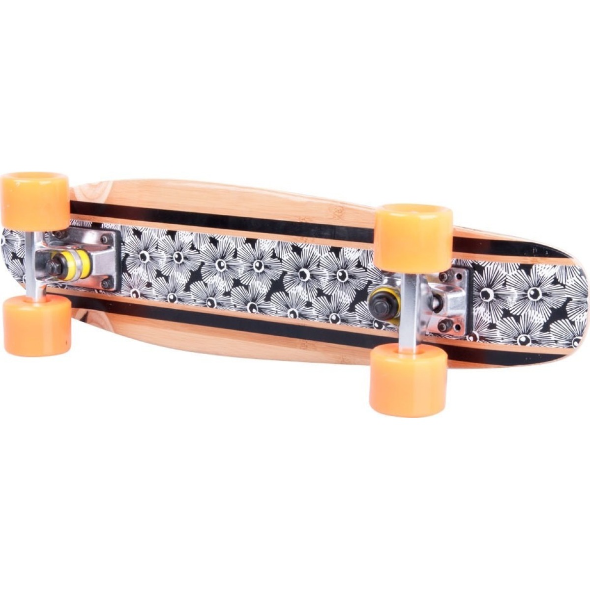Worker Bambo 22" pennyboard no bambusa un Kanādas kļavas, violets