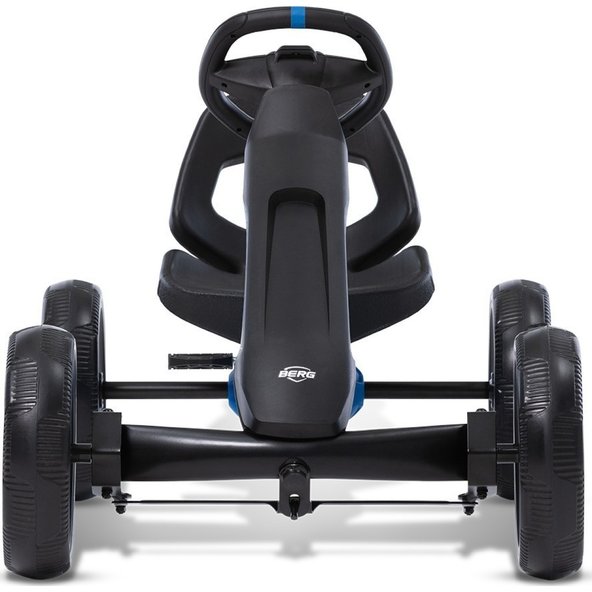 BERG Reppy Roadster bērnu kartauts, zils – 10 collu EVA riepas