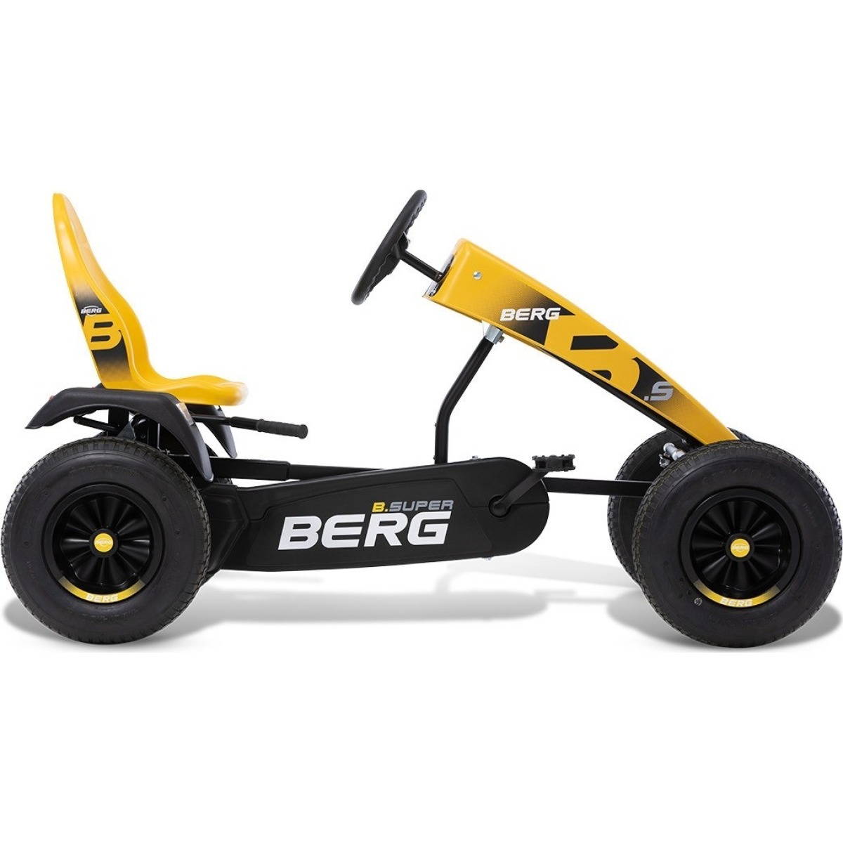 BERG XL B.Super Yellow BFR bērnu pedāļu kartings ar XL rāmi