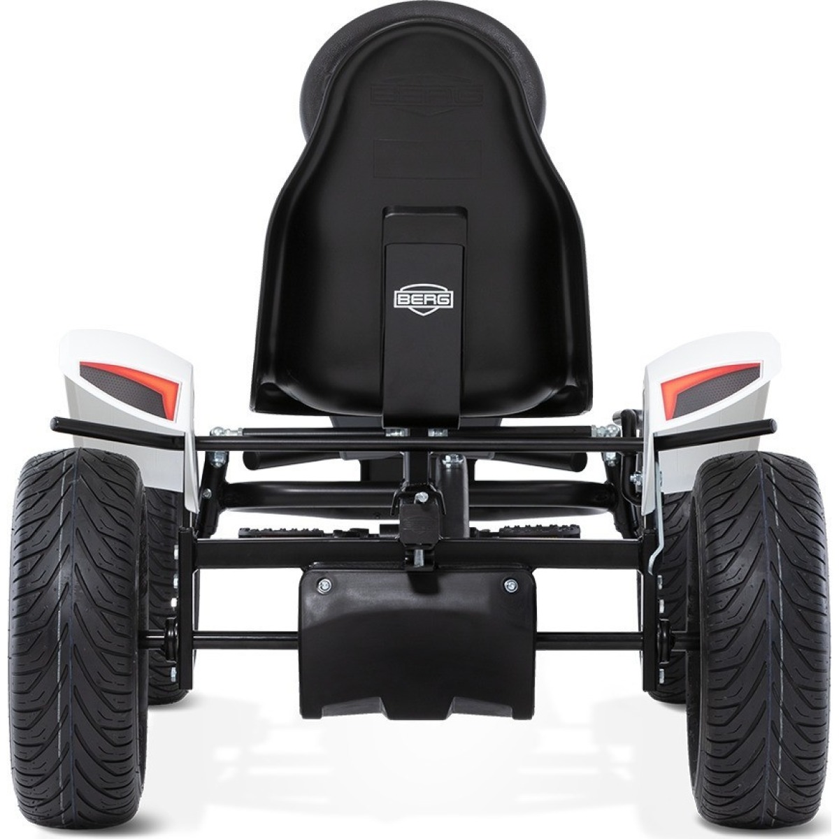BERG Race GTS E-BFR, XXL rāmis, pelēks/balts