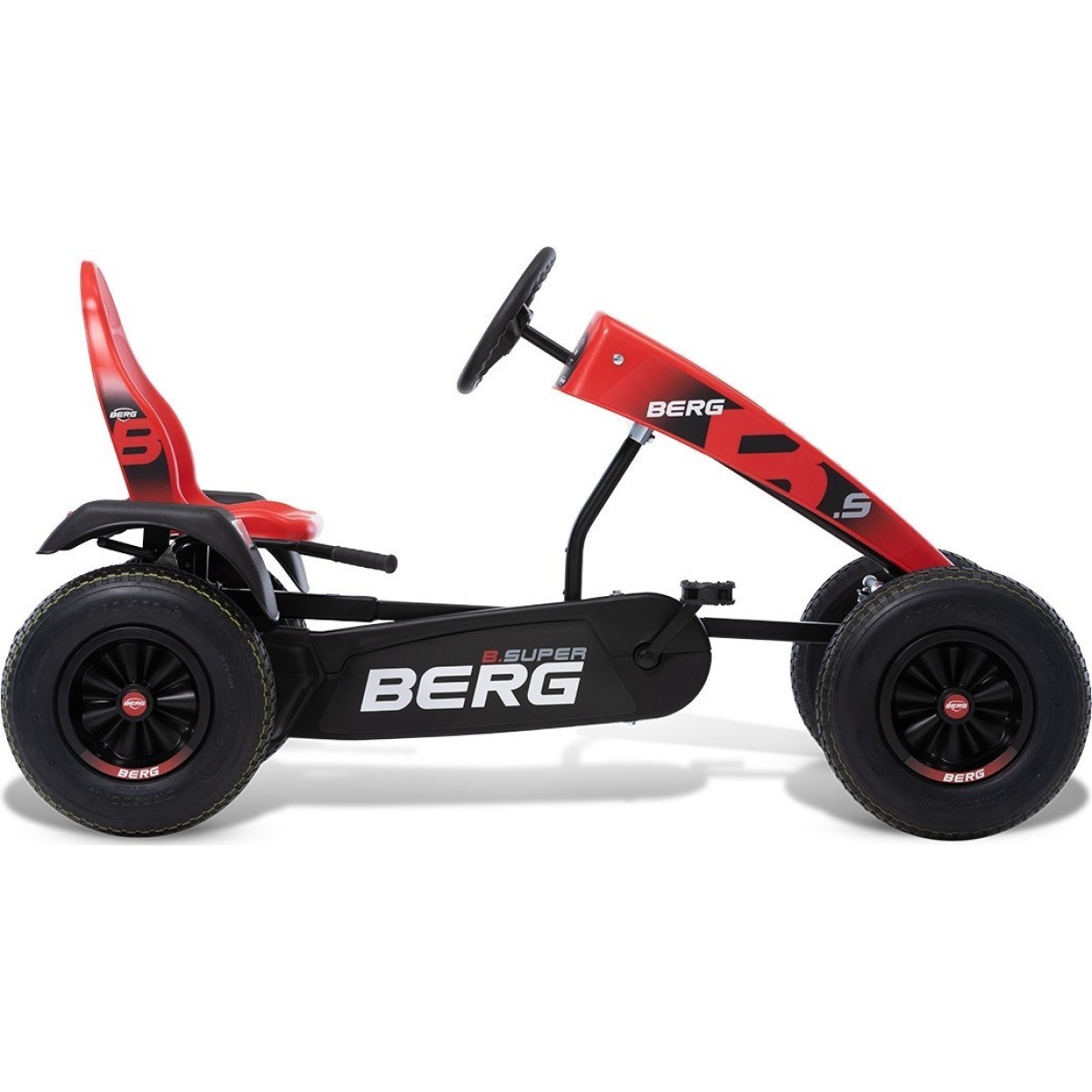 BERG XXL B.Super Red E-BFR, sarkans, XXL rāmis