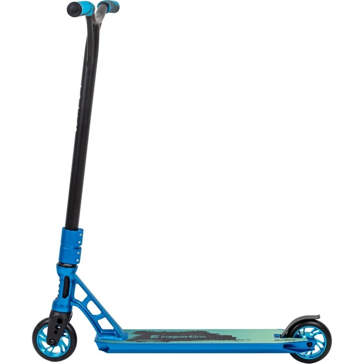 inSPORTline Osprey frīstaila skrejritenis, melns – 110 mm, ABEC 7