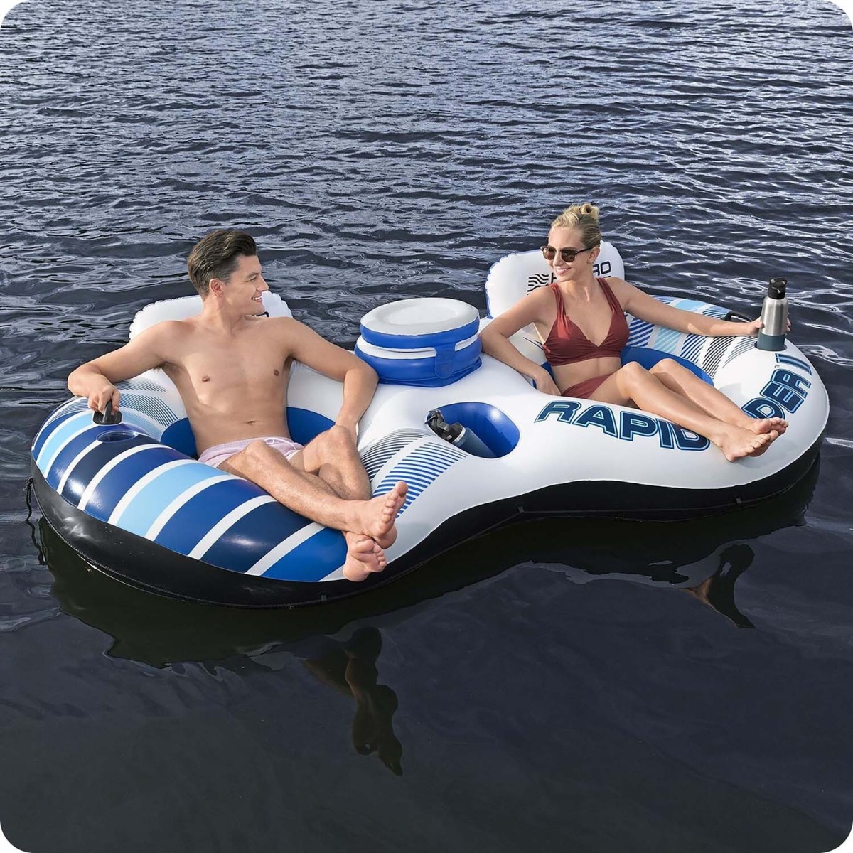 Bestway Rapid Rider divvietīgs peldriņķis