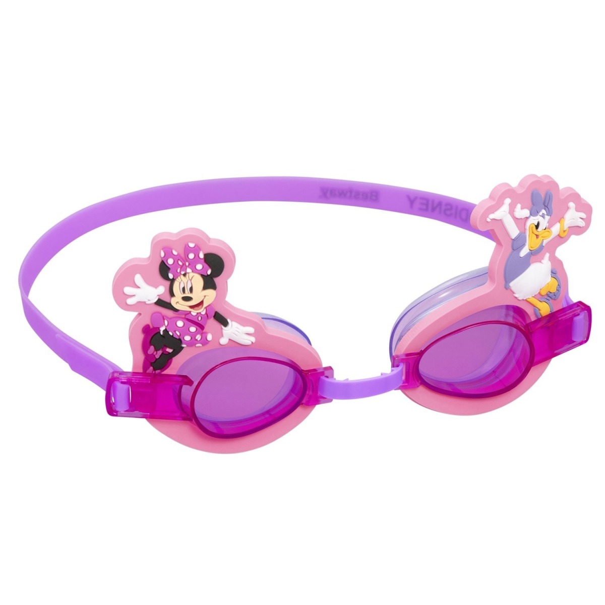 Bērnu peldbrilles Minnie, rozā, UV izturīgas