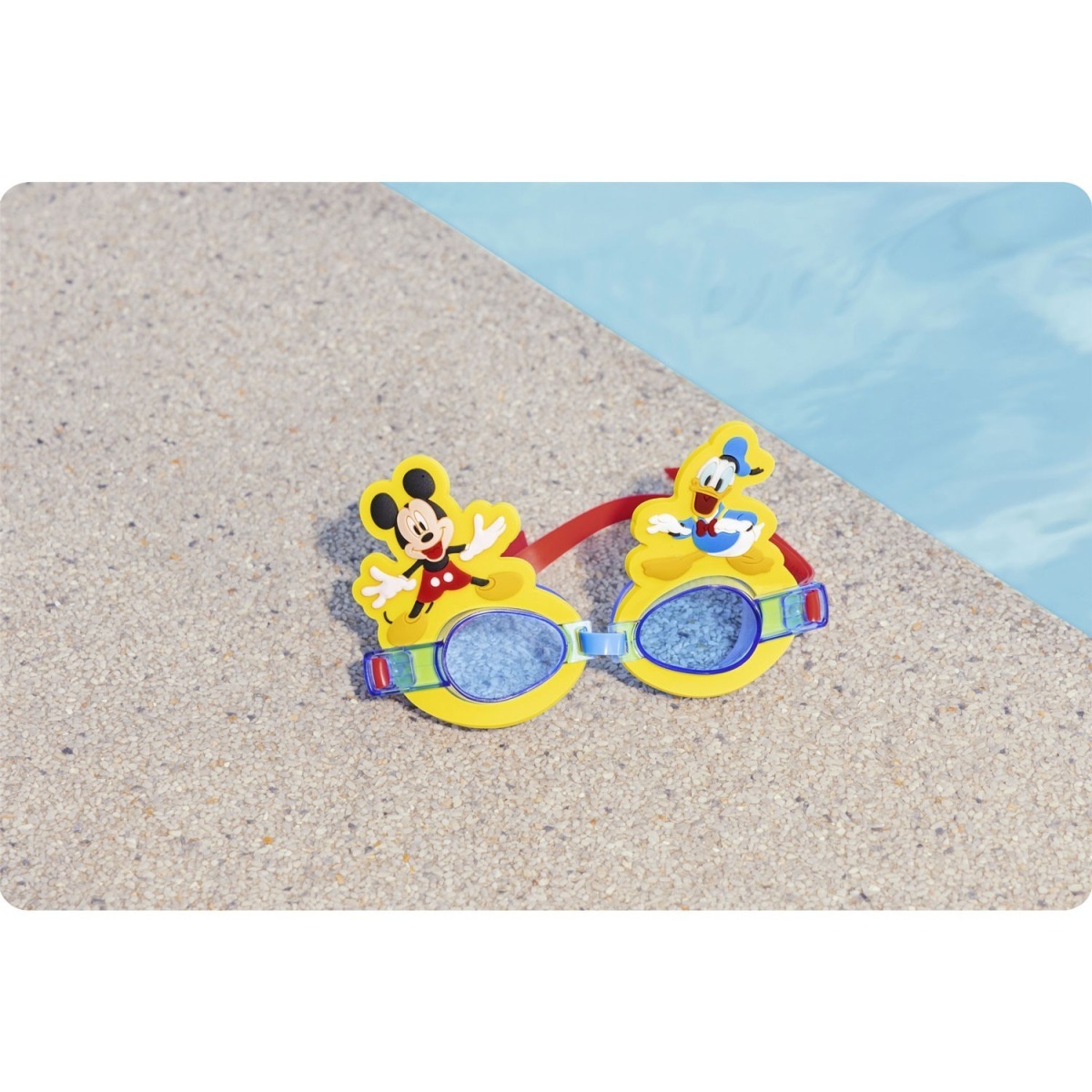 Bērnu peldbrilles Mickey Bestway 9102S, zilas