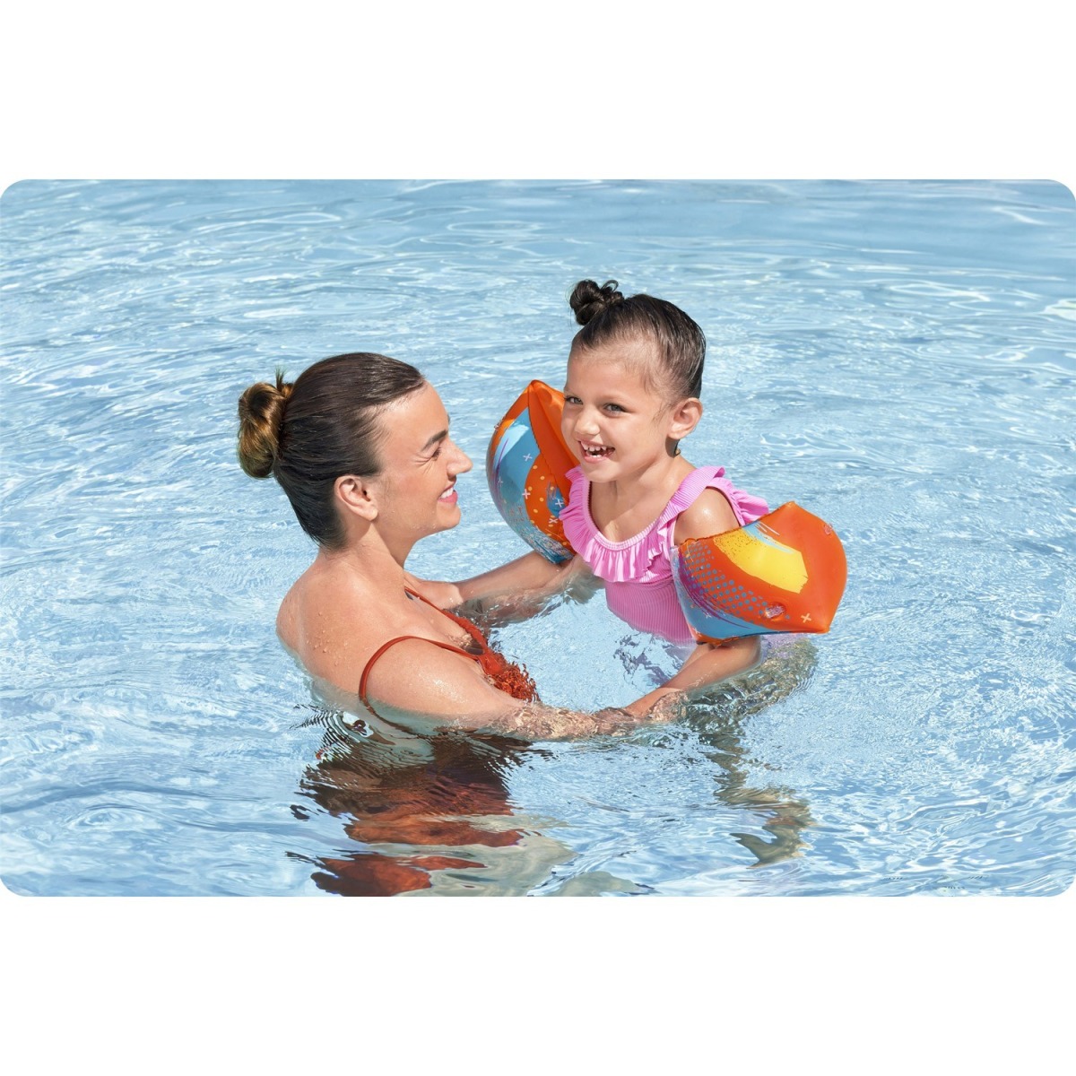 Bestway bērnu peldēšanas uzroči S/M, 25 x 15 cm, 2 gaisa kameras