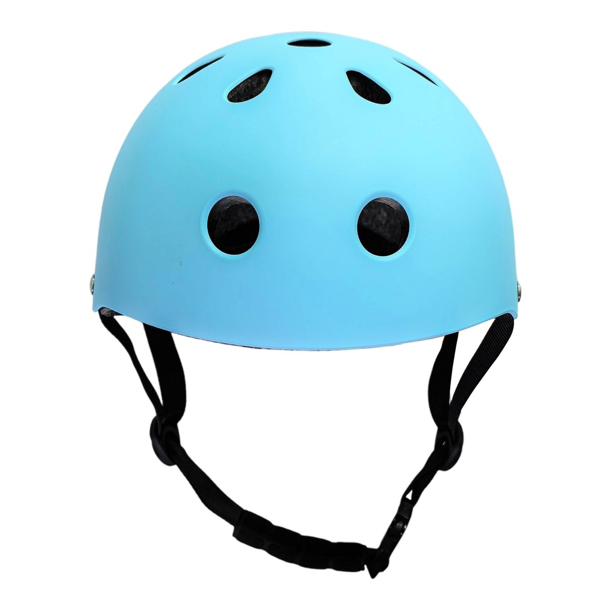 Trike Fix LED velosipēda ķivere bērniem, M, 55–58 cm, gaiši zila