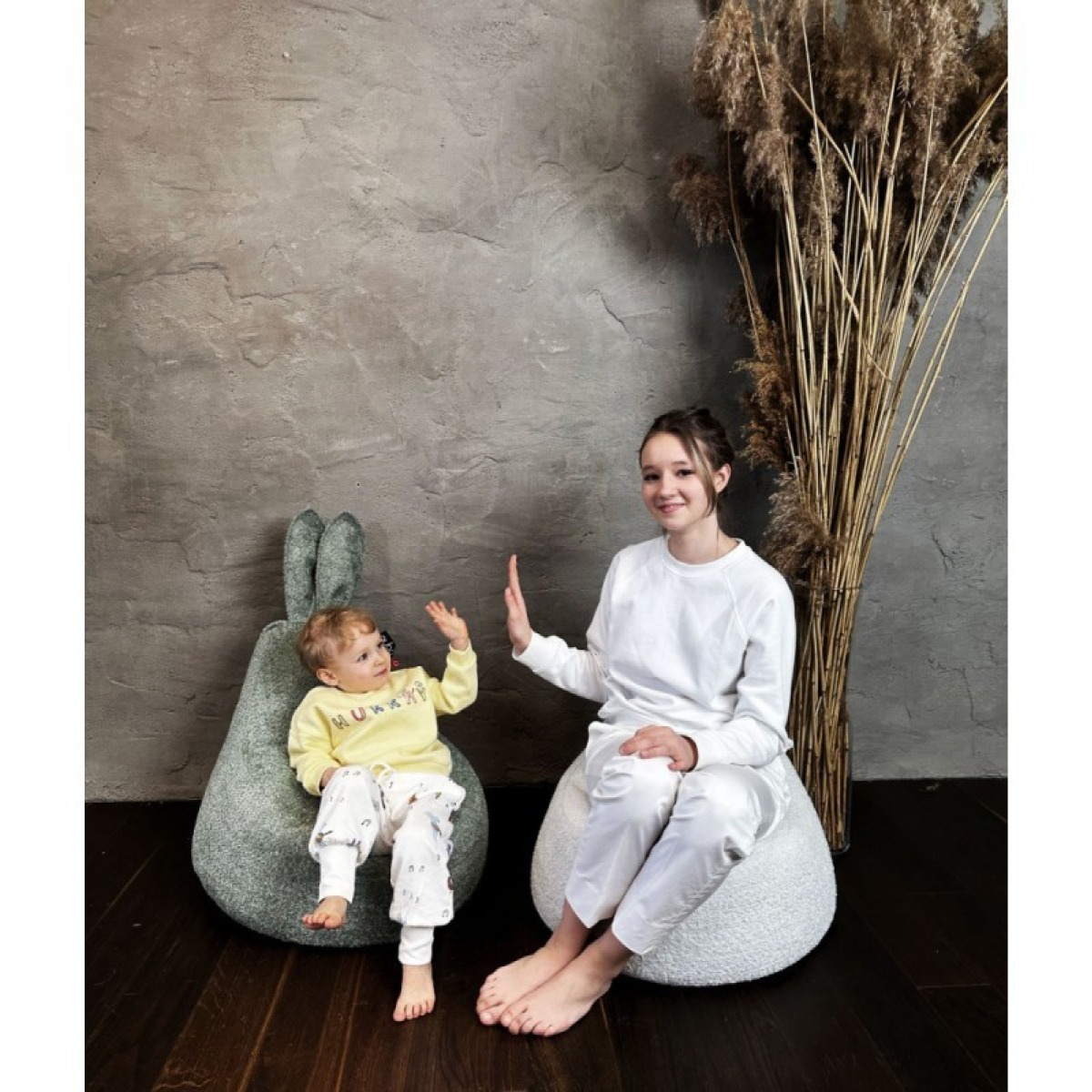 Bērnu sēžammaiss Rabbit – Linden FLUFFY FIT