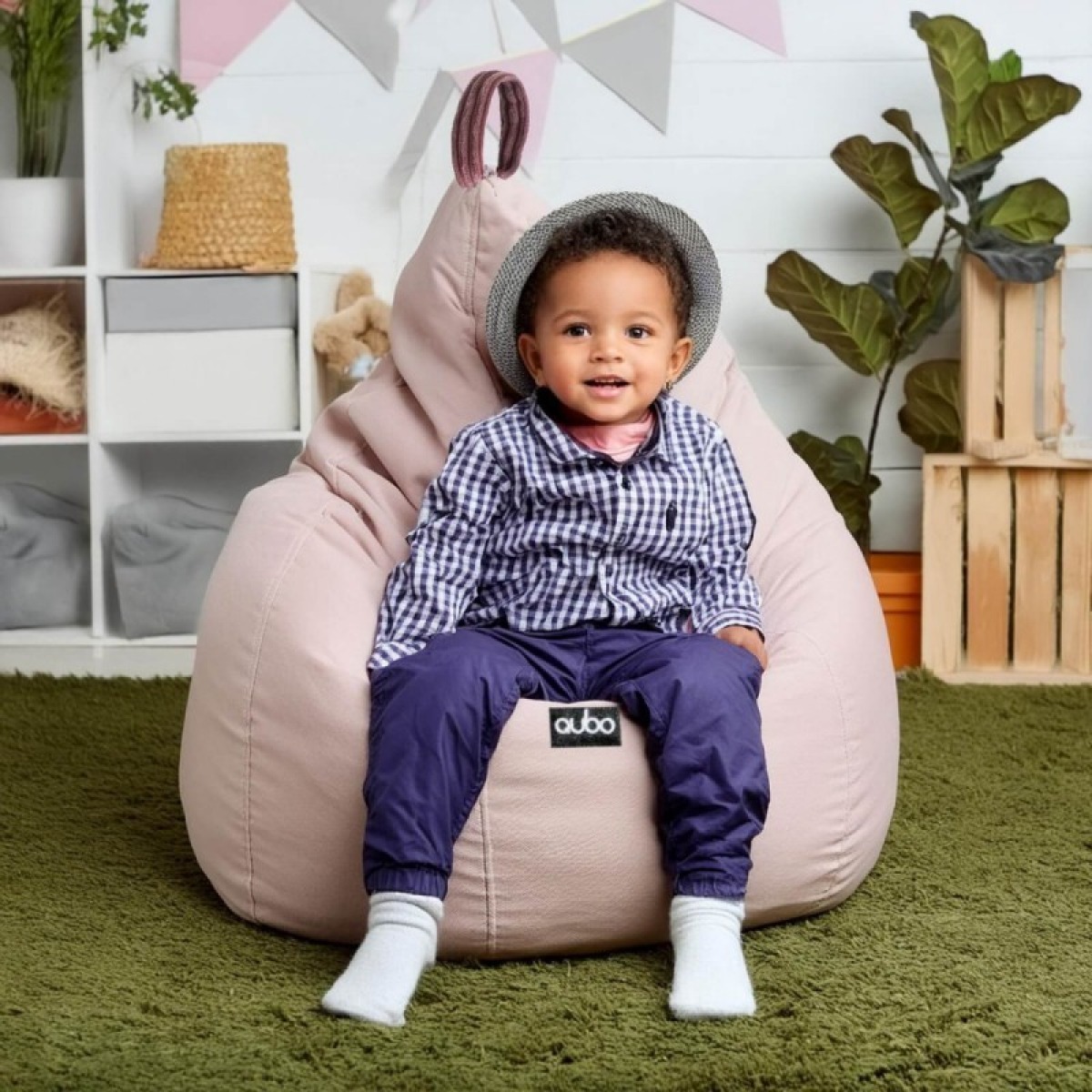 Qubo™ Tiny Drop bērnu sēžammaiss – Moonstone FRESH FIT