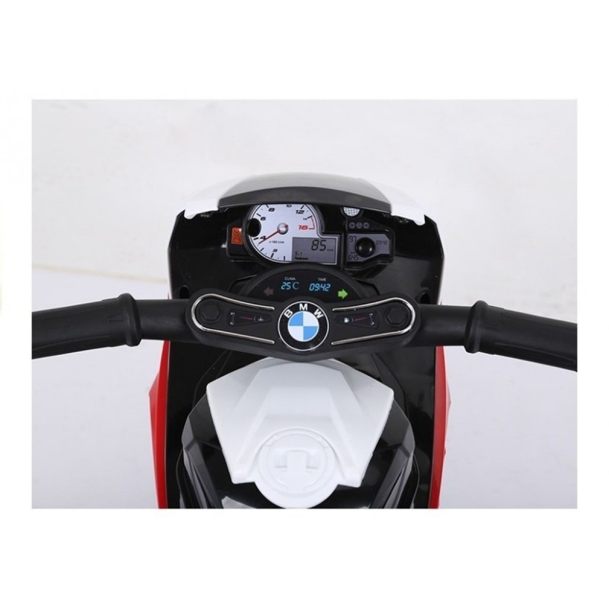 Sarkans BMW S1000RR bērnu elektriskais motocikls
