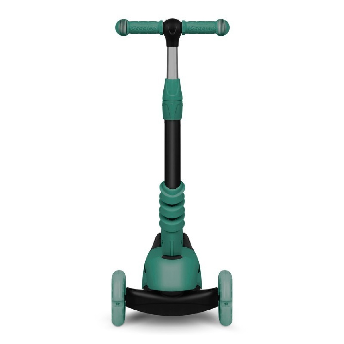 Ricokids Todi 3-in-1 skrejritenis ar sēdekli un stumšanas rokturi, zaļš