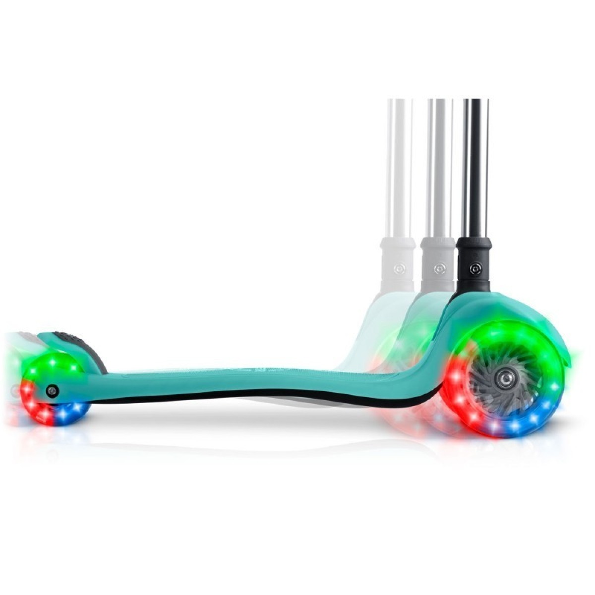 Ricokids Glow tirkīza skrejritenis