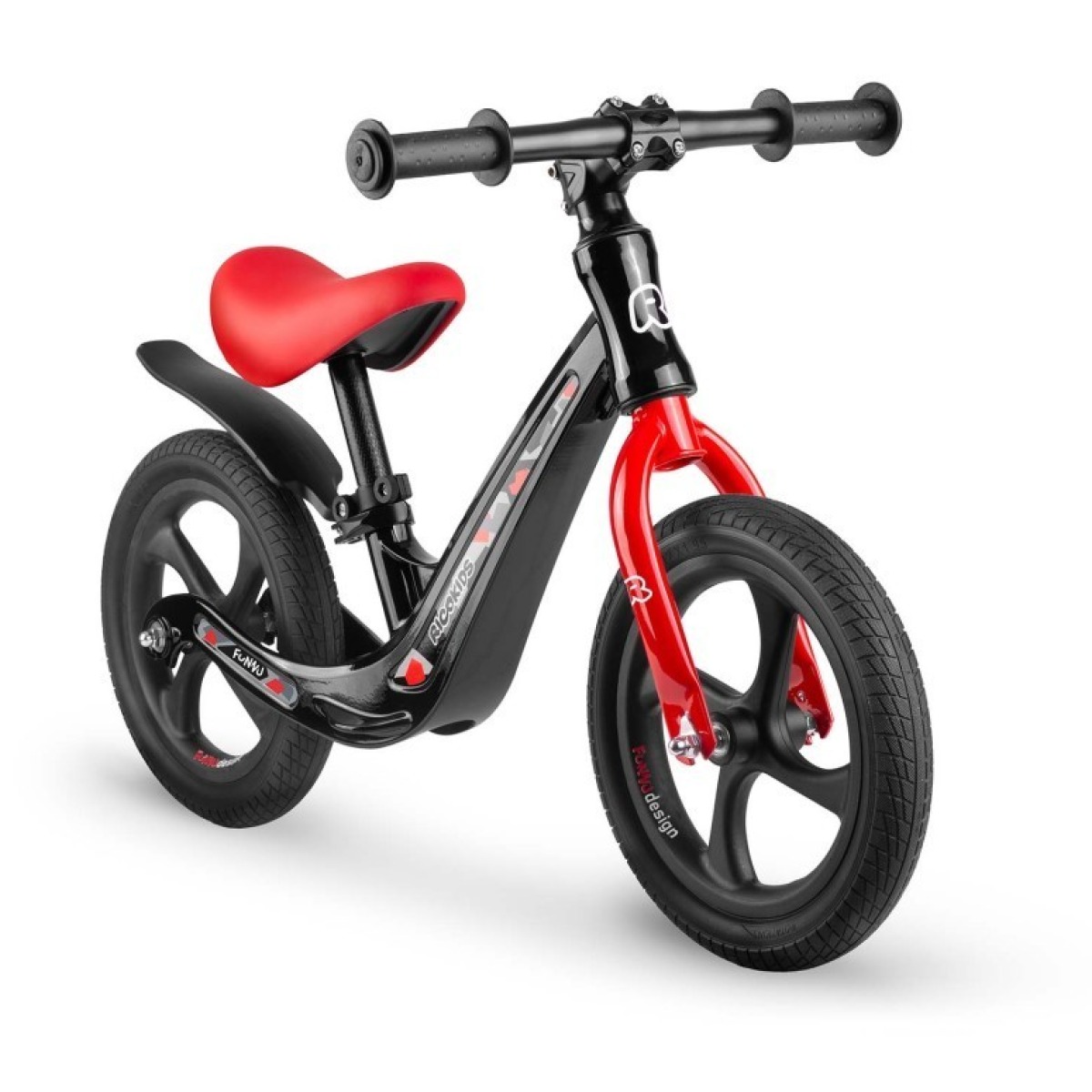 Ricokids FUNNU magnija līdzsvara velosipēds, 12" EVA riteņi