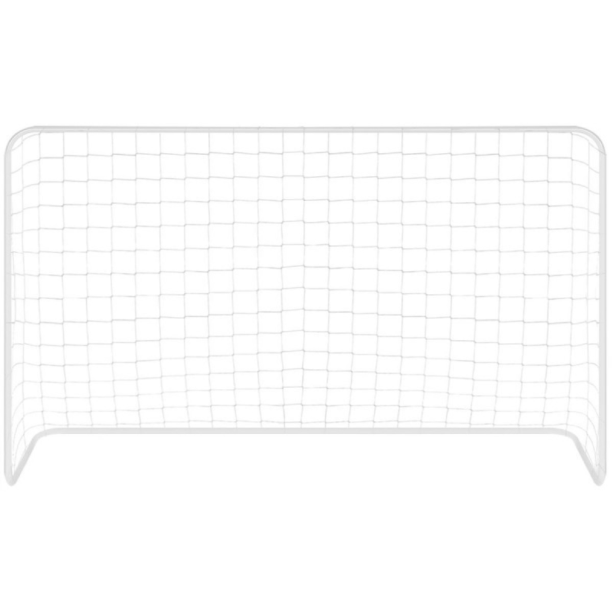 ENERO futbola vārti ar tīklu, 182x122x61cm, balti