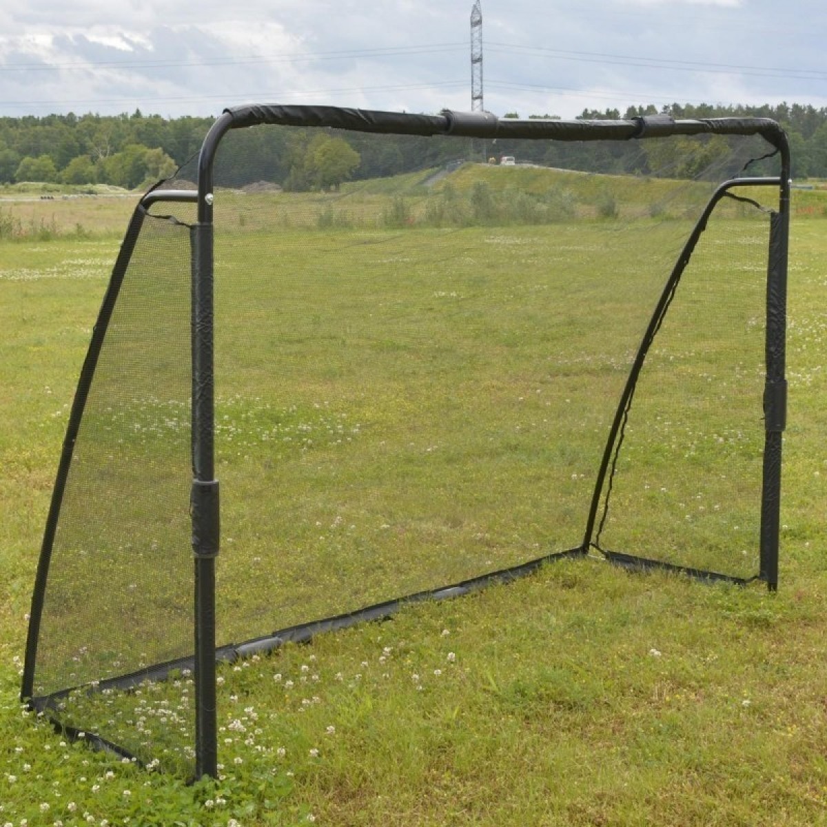 Futbola vārti ar tīklu un precizitātes mērķi 240x160x80CM Enero Pro
