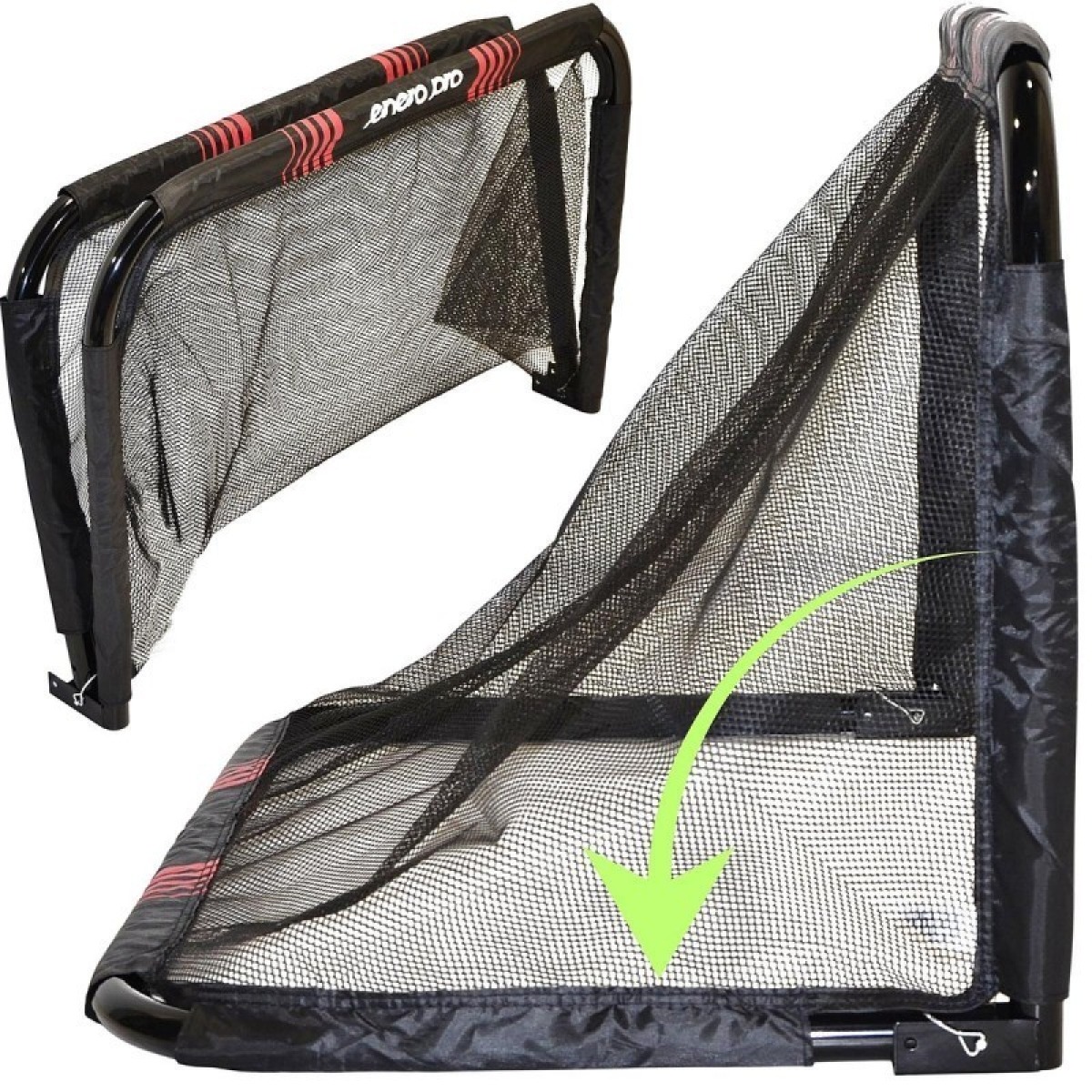 Saliekami futbola vārti ar tīklu 90x60x60cm Enero Pro