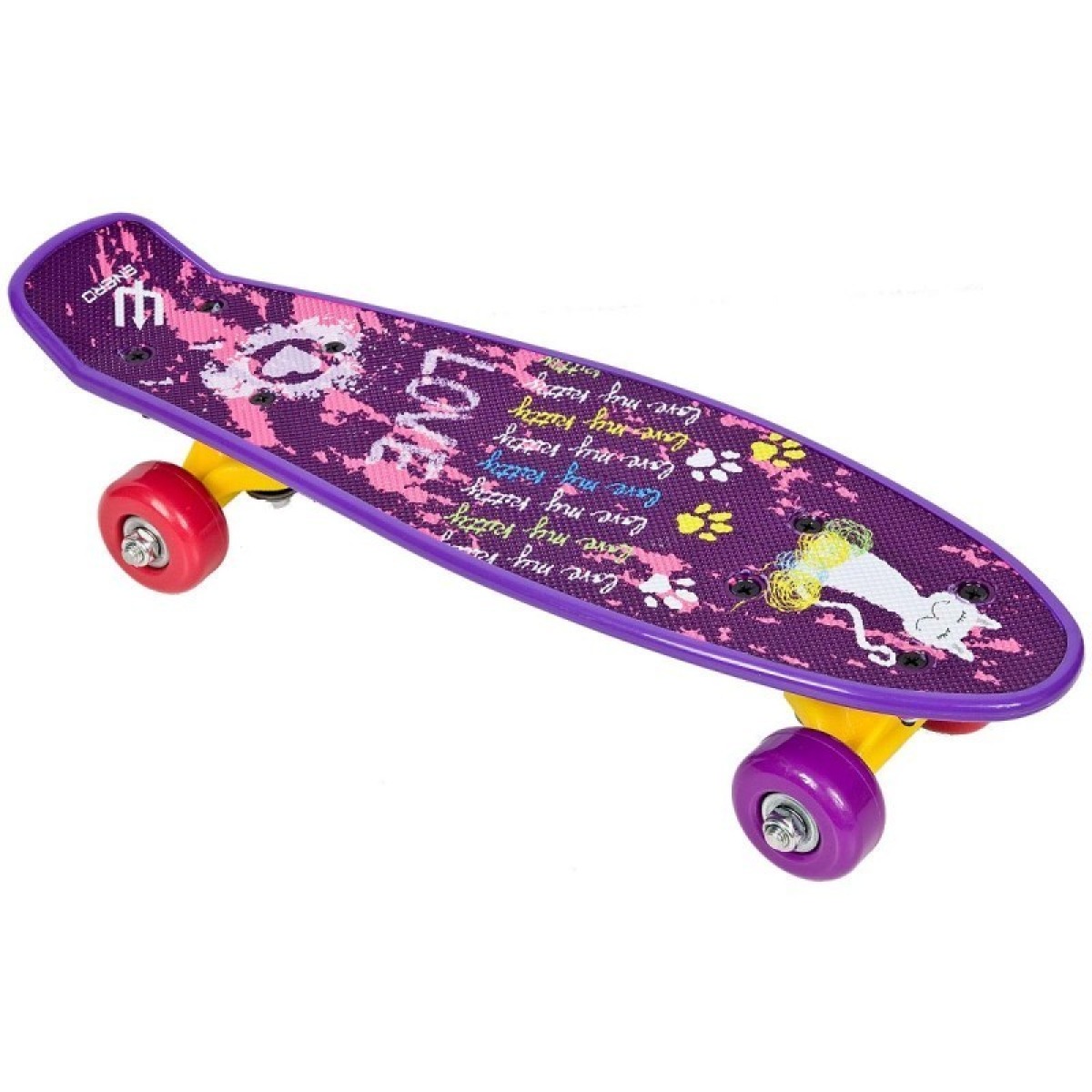 ENERO MINI plastmasas skrituļdēlis LOVE KITTY