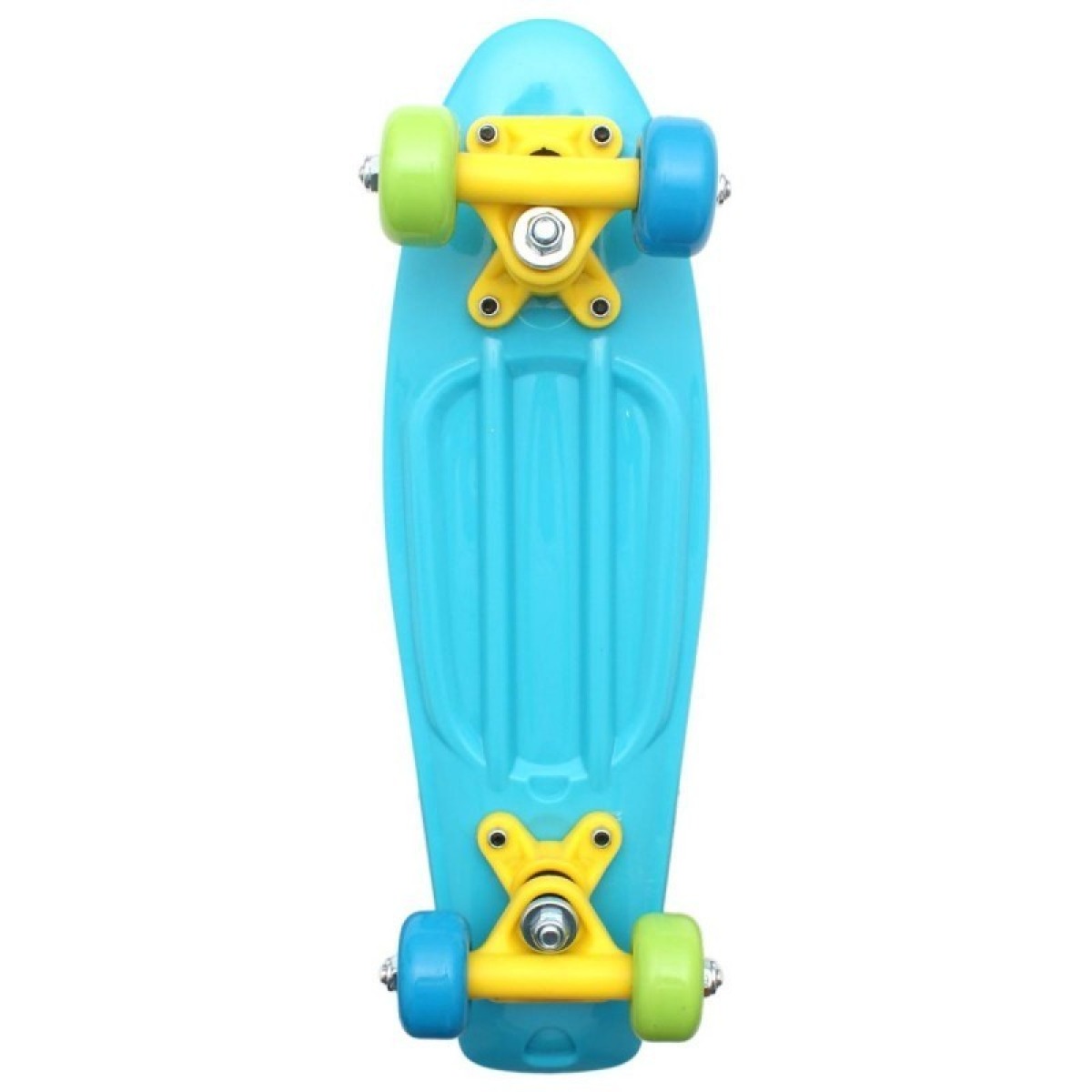 ENERO MINI PUPPY plastmasas skrituļdēlis, 42 cm, zils