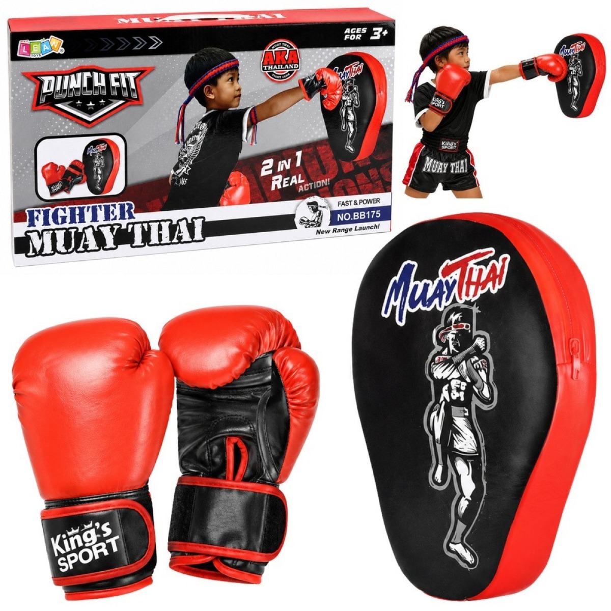 Muay Thai boksa komplekts