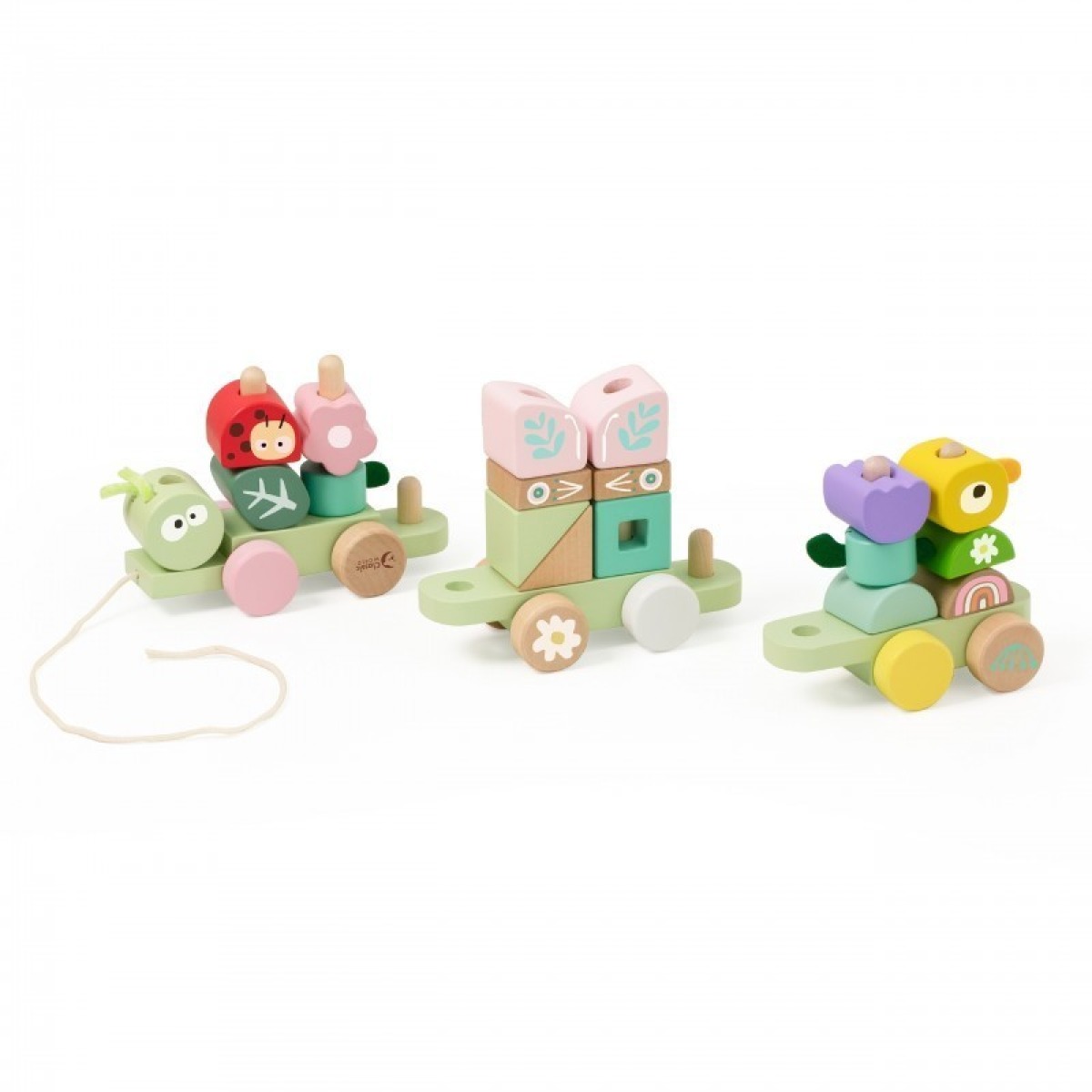 Classic World Montessori kāpurķēdes vilcieniņš