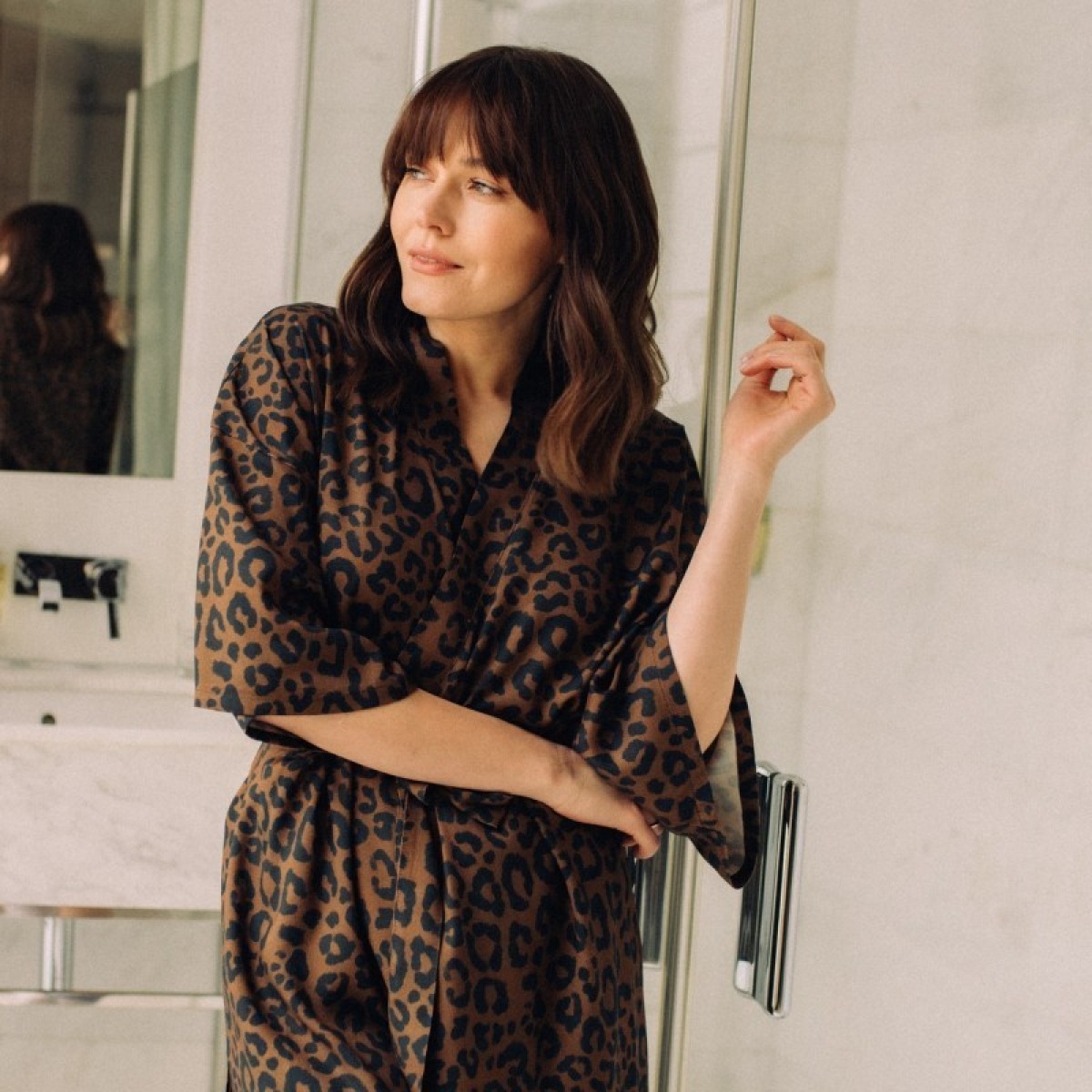 Bambusa kimono LEOPARD CHOCO, Magdalena Lamparska