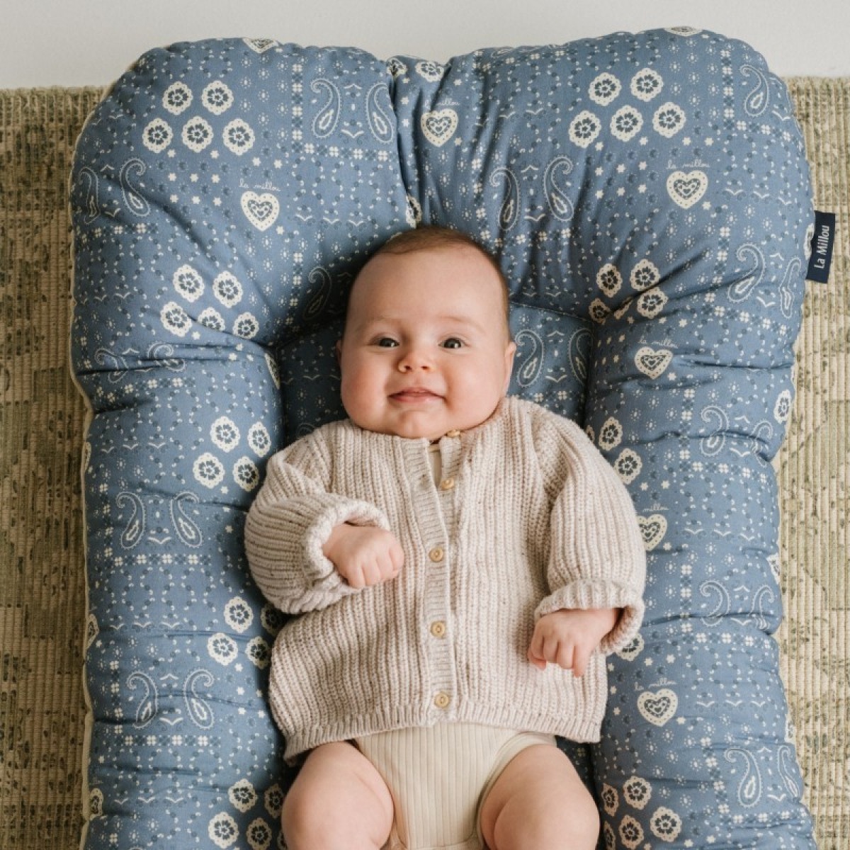 La Millou mazuļa ligzdiņa Cotton Velvet M