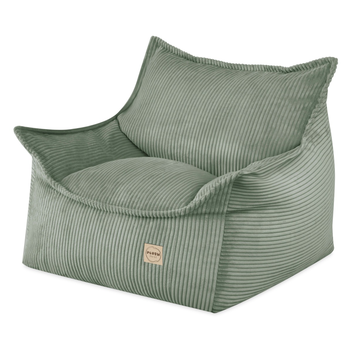 Roya laste tugitool, roheline, premium velvet