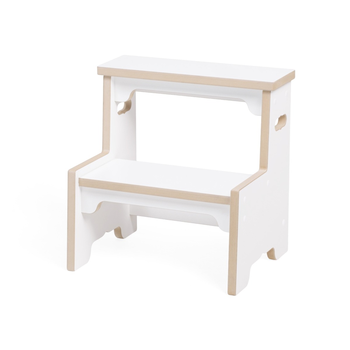 Taburet, laste astmelaud, Kitchen Helper - valge, Koka Play