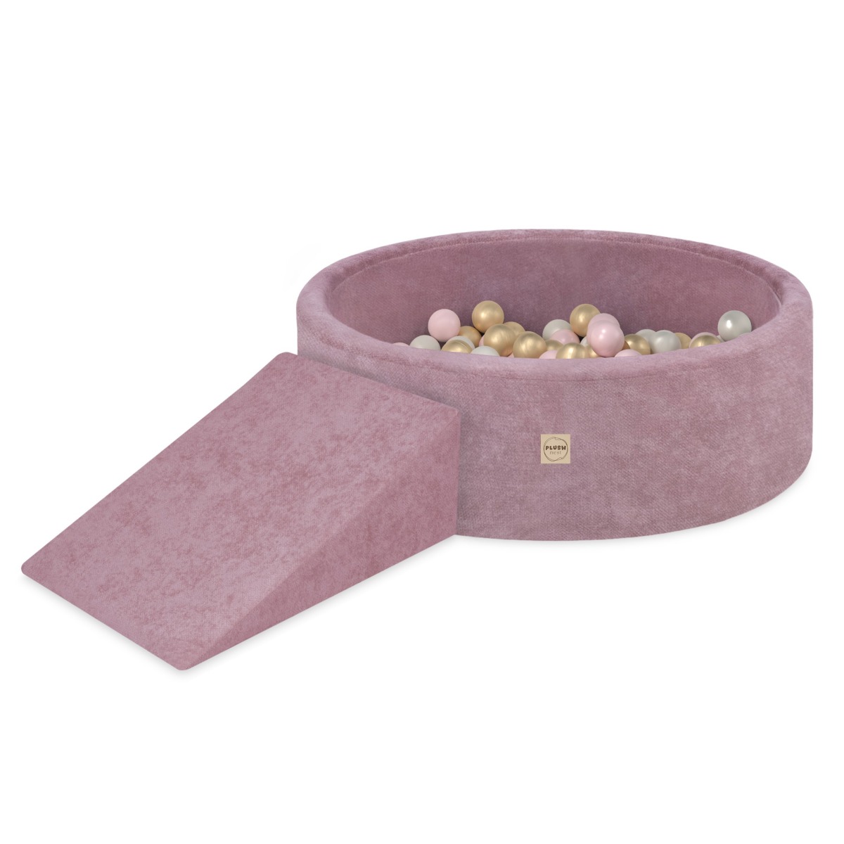 Spēļuväljaku Bumbiņu baseins 90x30 kolmnurgaga (+200 palli: 