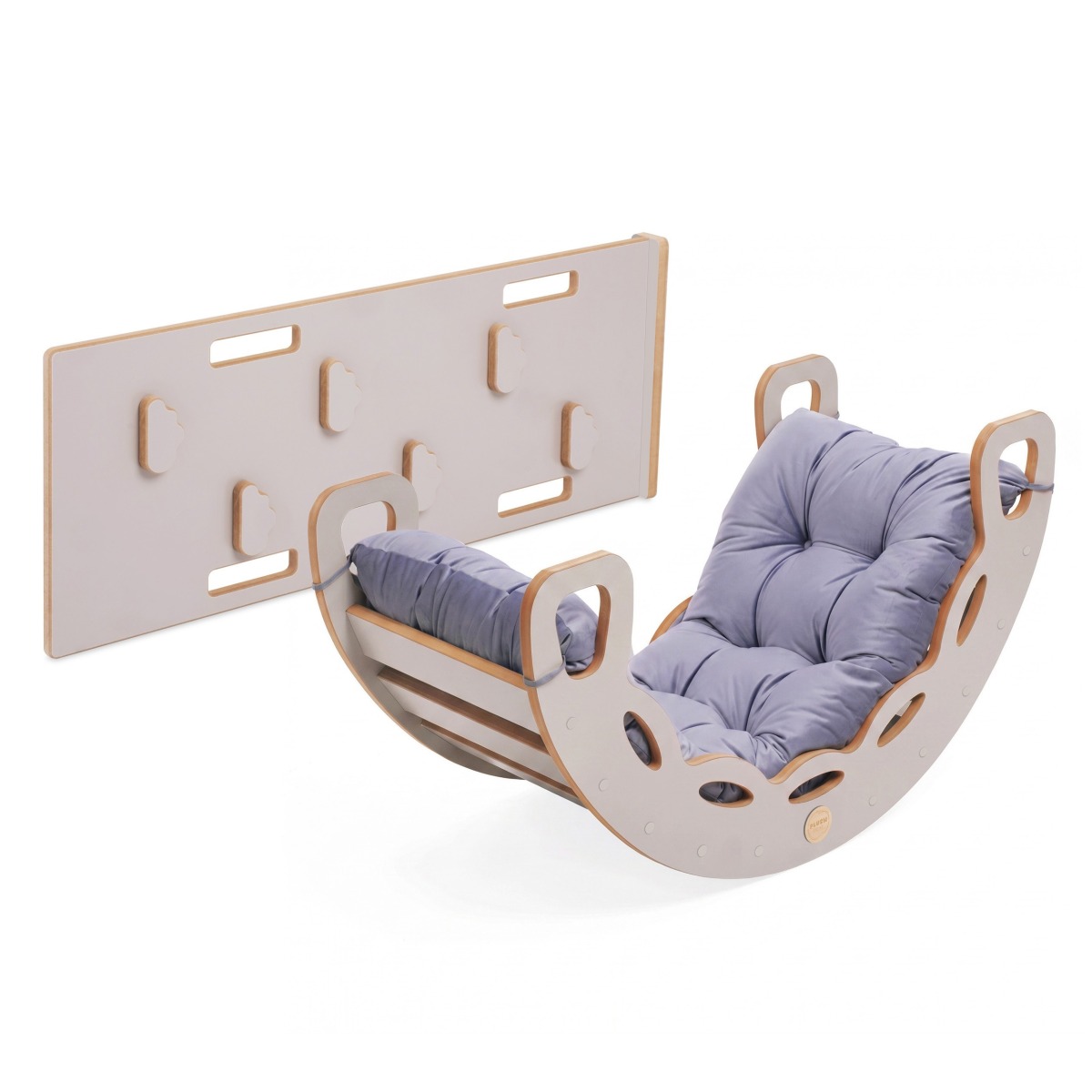 Kiik 4-in-1 Baby Rocker + ronimissein / liug + padi (tumehal
