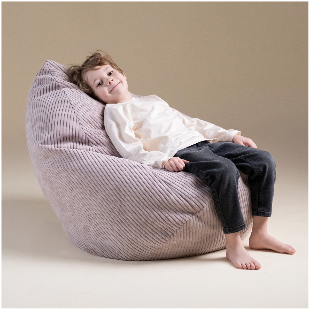 Sako bērnu sēžammaiss — zaļš premium samts, S izmērs