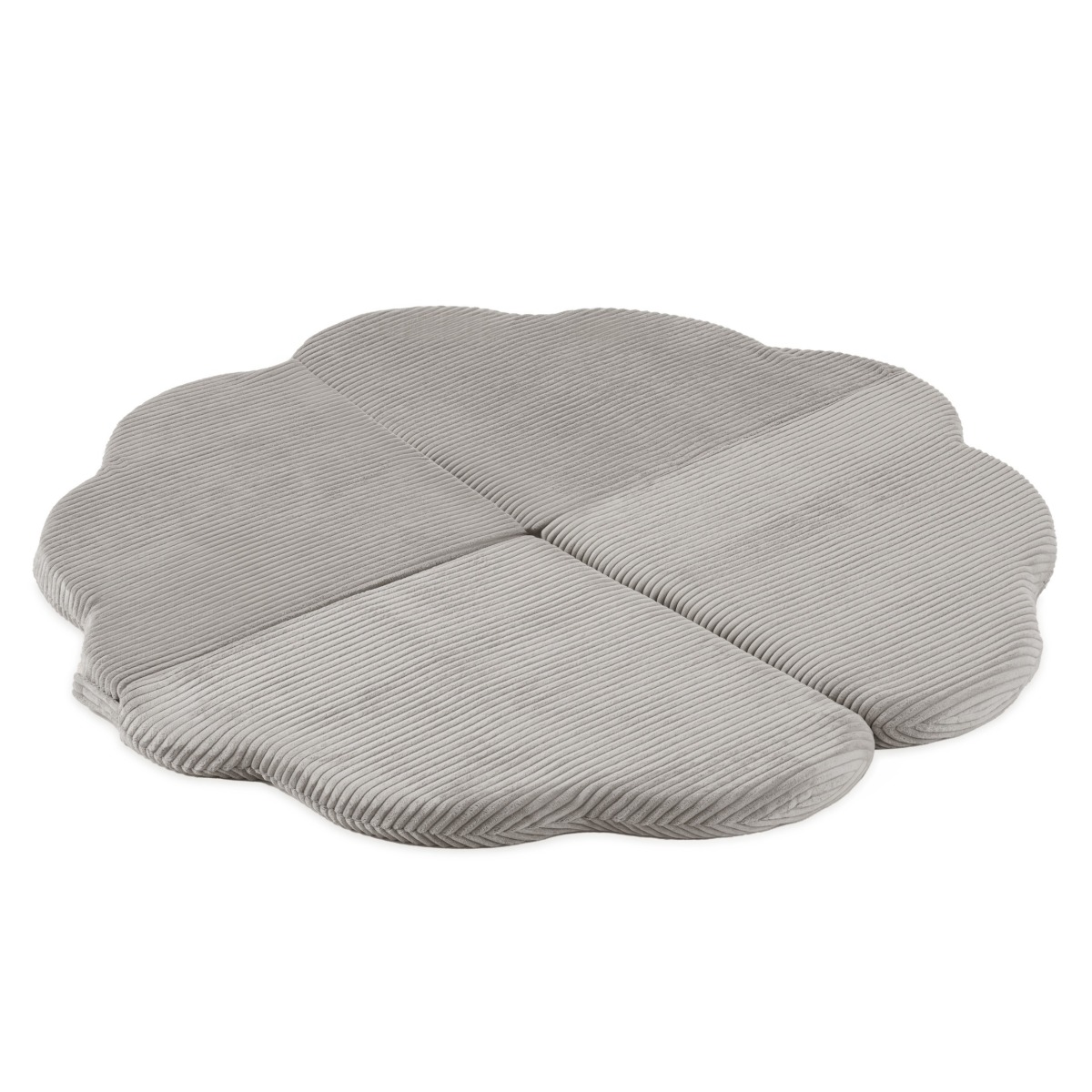 Lille mängumatt, 115x115x5cm, beež, premium velvet