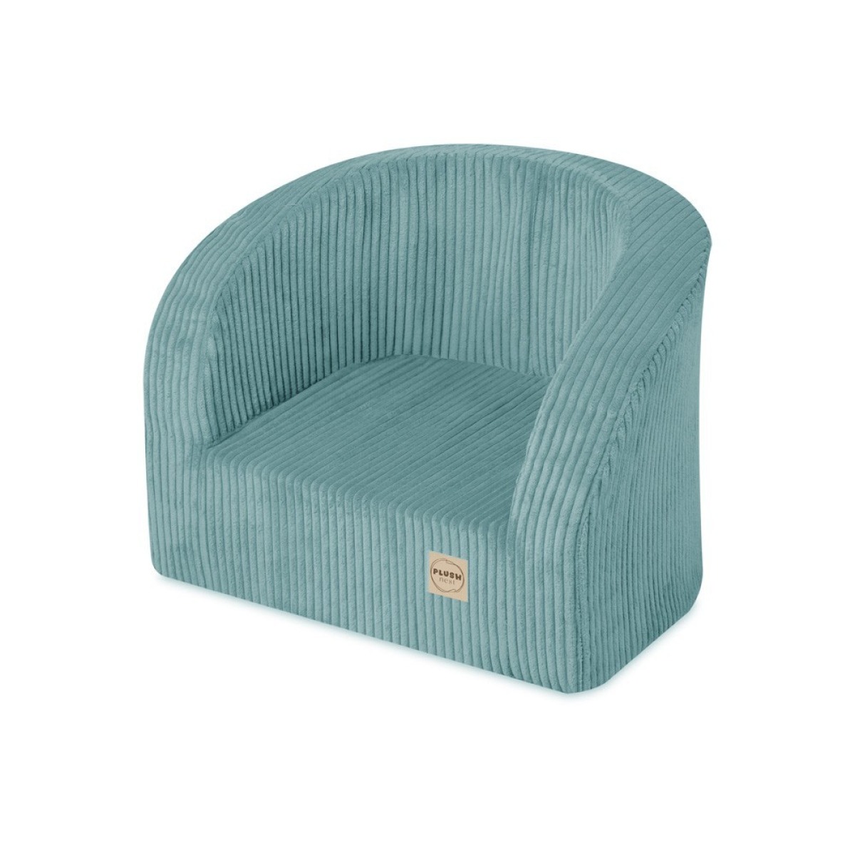 Bērnu tugitool, premium sinine velvet