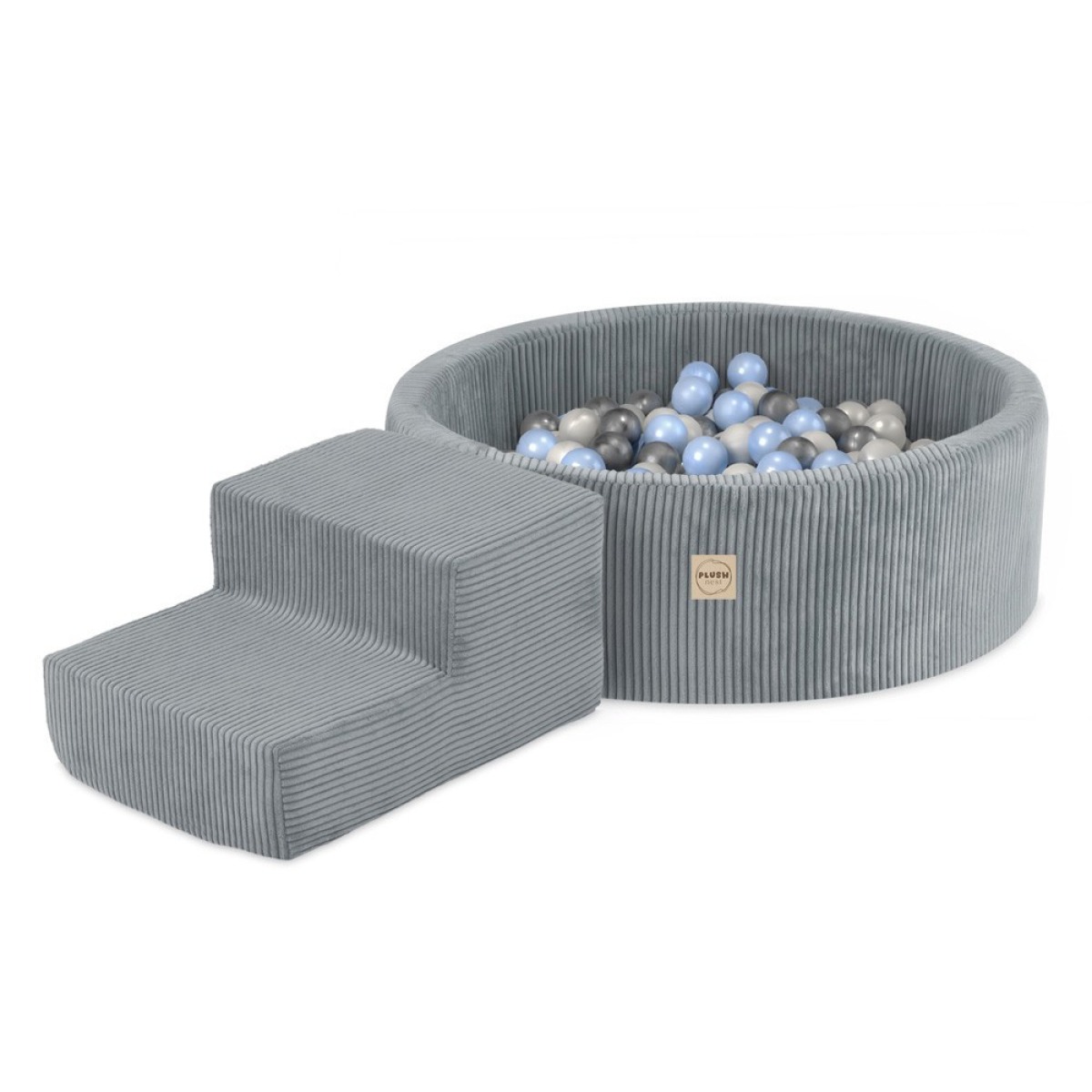 Spēļuväljak Bumbiņu baseins 90x30 + samm (+200 palli: pärl, 