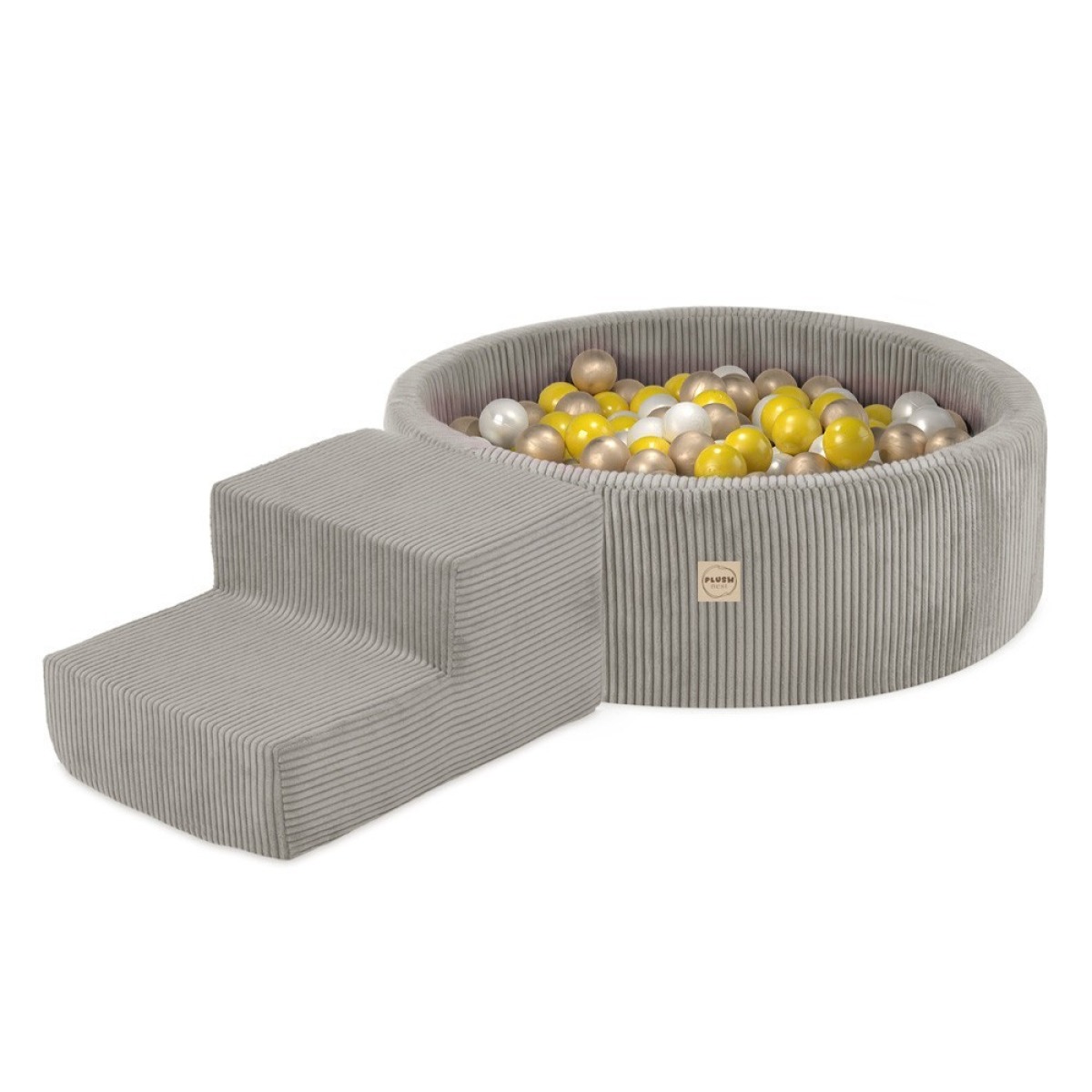 Spēļuväljak Bumbiņu baseins 90x30 + samm (+200 palli: pärl, 