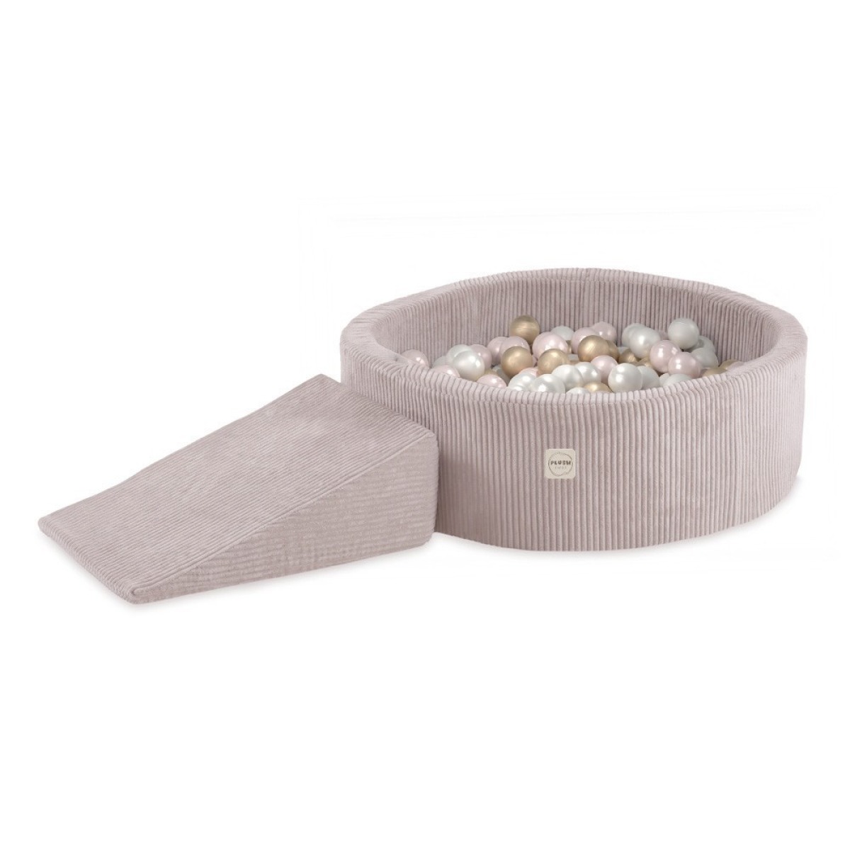 PLUSH NEST mänguväljaku Bumbiņu baseins + kolmnurk (+200 pal
